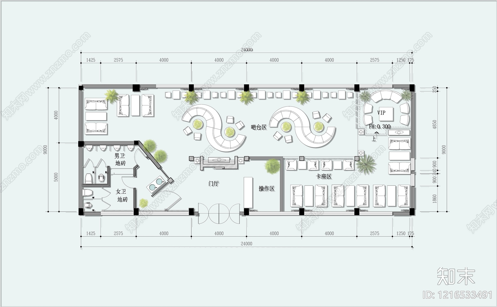 餐饮建筑施工图下载【ID:1216533491】