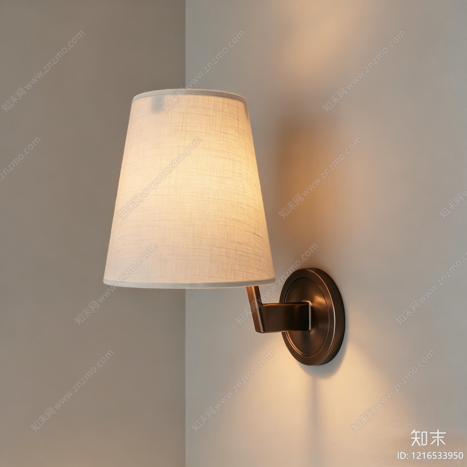 现代简约壁灯3D模型下载【ID:1216533950】