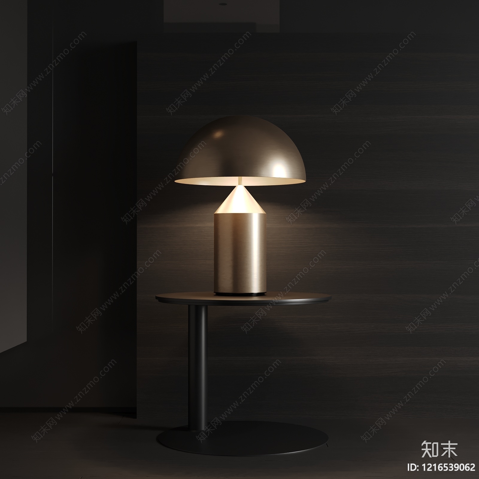 极简台灯3D模型下载【ID:1216539062】