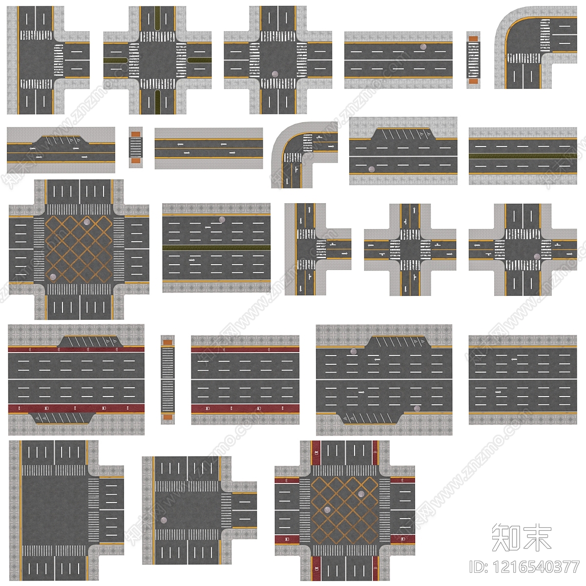 现代简约其他地面3D模型下载【ID:1216540377】
