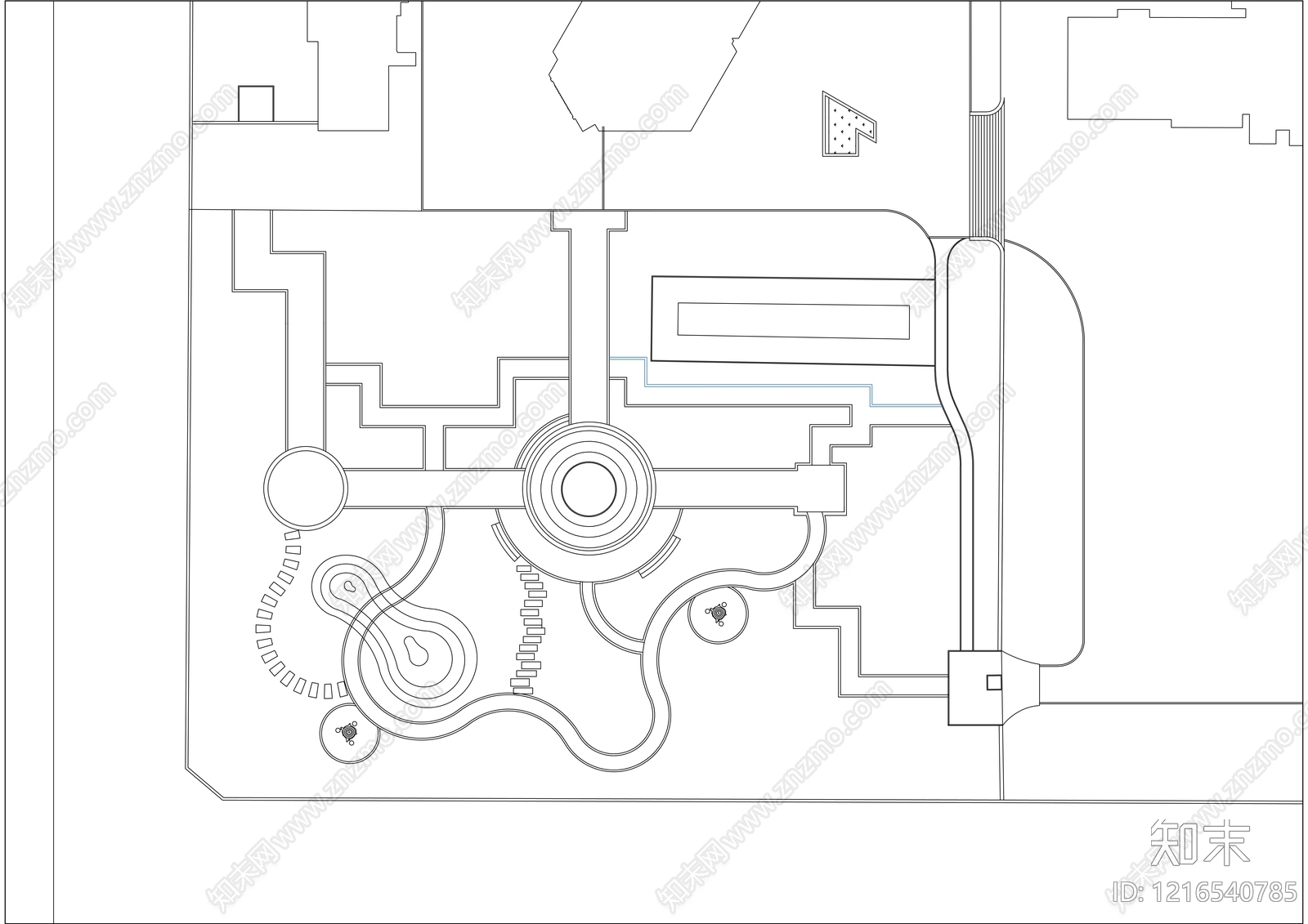 口袋公园施工图下载【ID:1216540785】