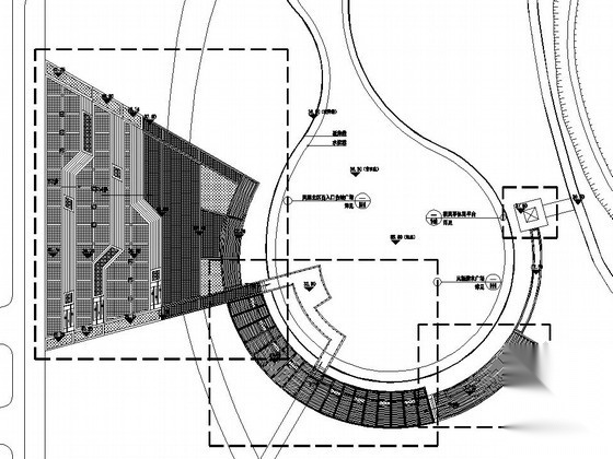 公园入口广场园林景观工程施工图施工图下载【ID:161044196】