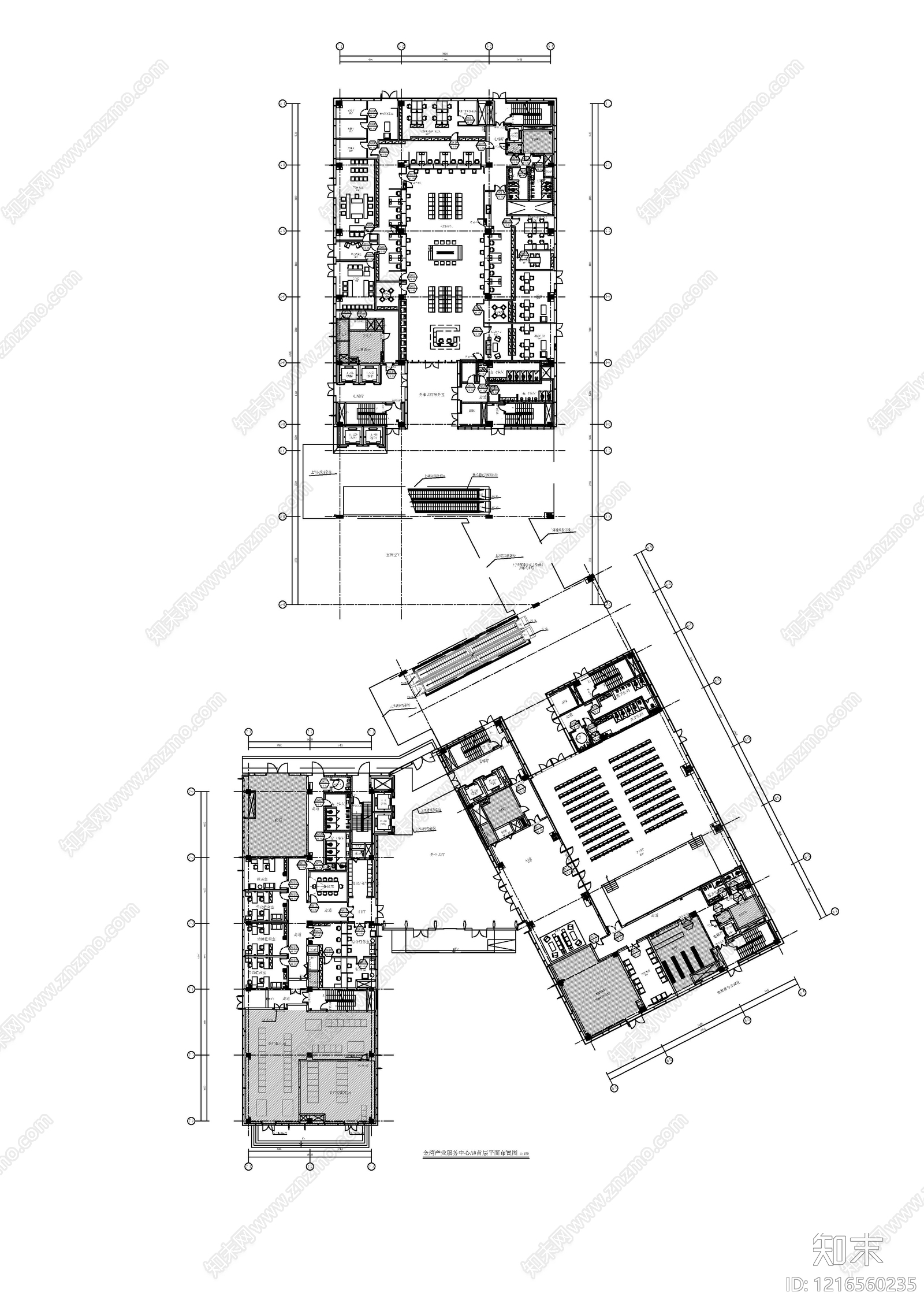 建筑平面布置图施工图下载【ID:1216560235】