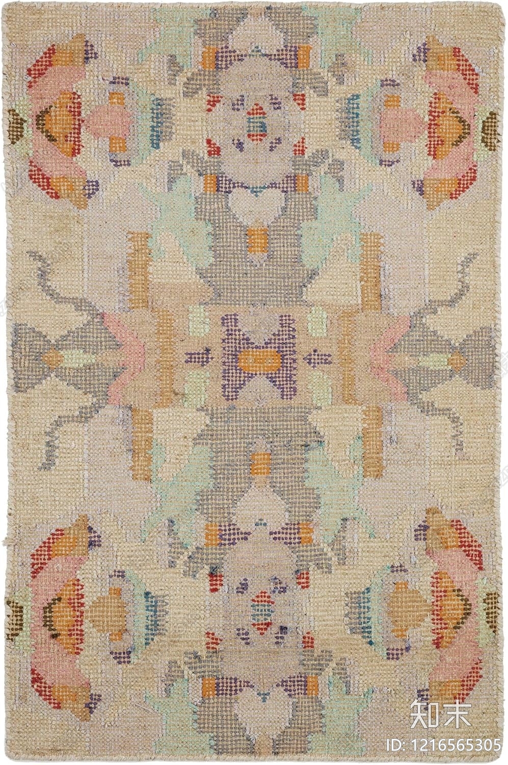 北欧条纹地毯贴图下载【ID:1216565305】