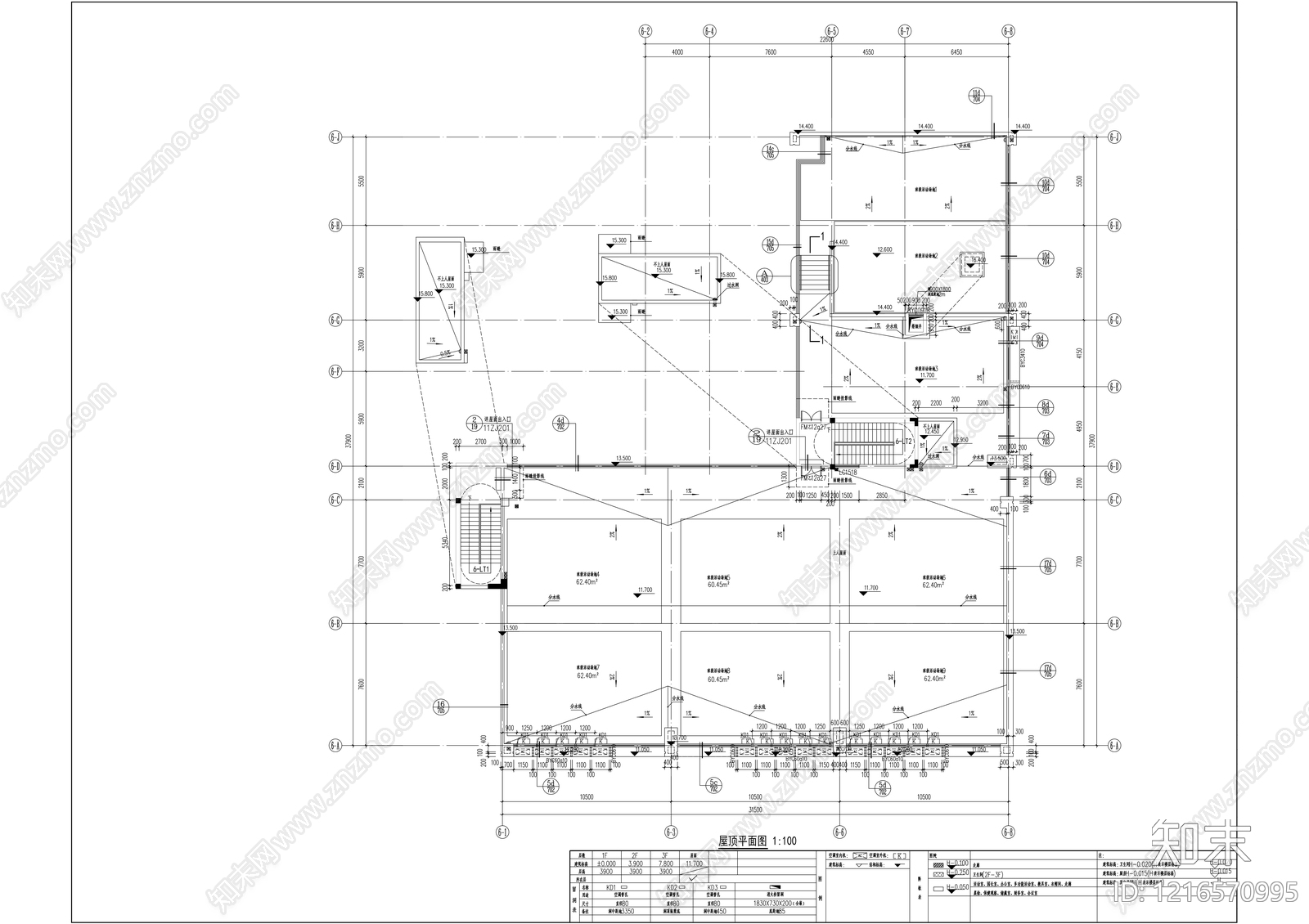现代幼儿园建筑cad施工图下载【ID:1216570995】