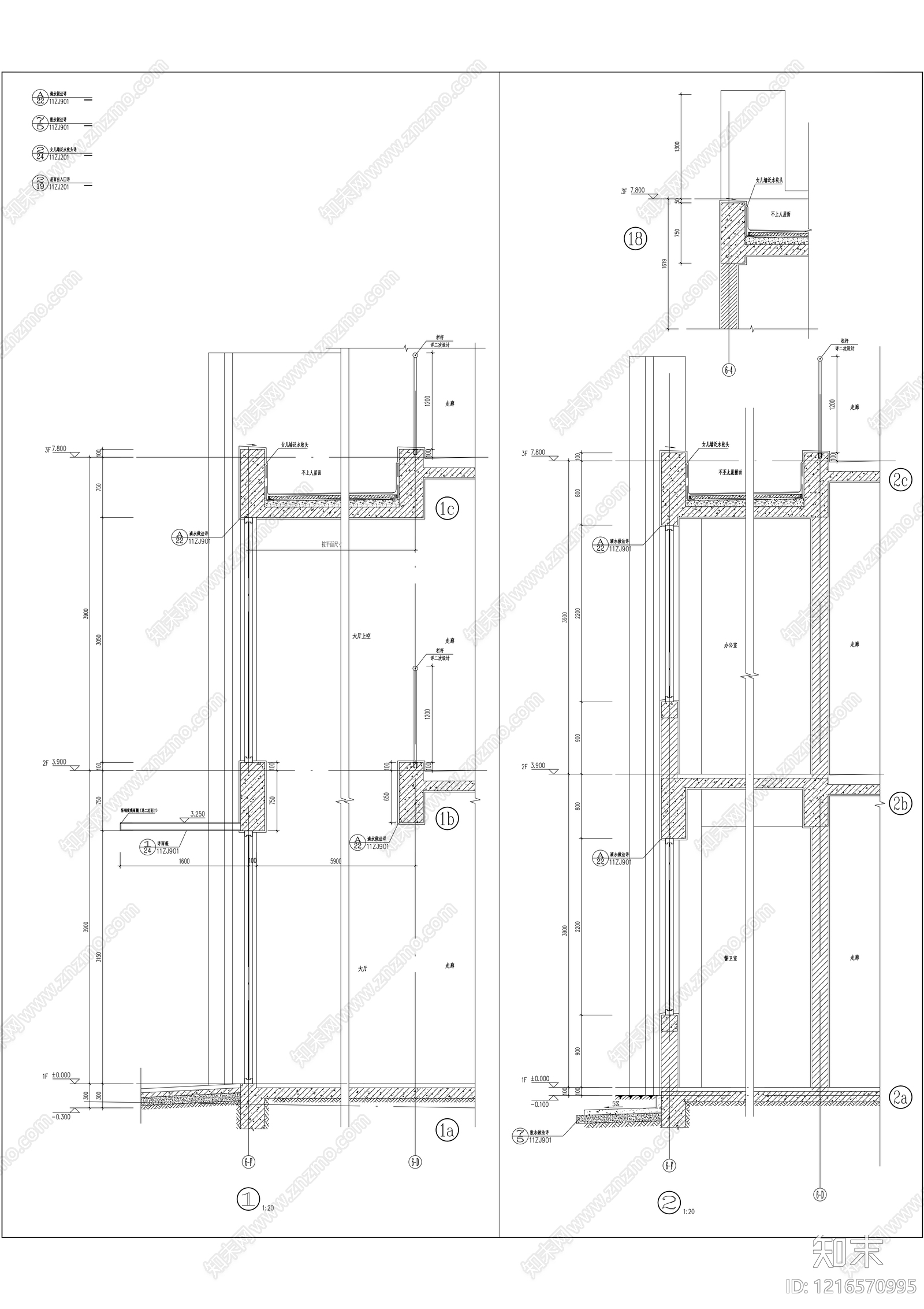 现代幼儿园建筑cad施工图下载【ID:1216570995】