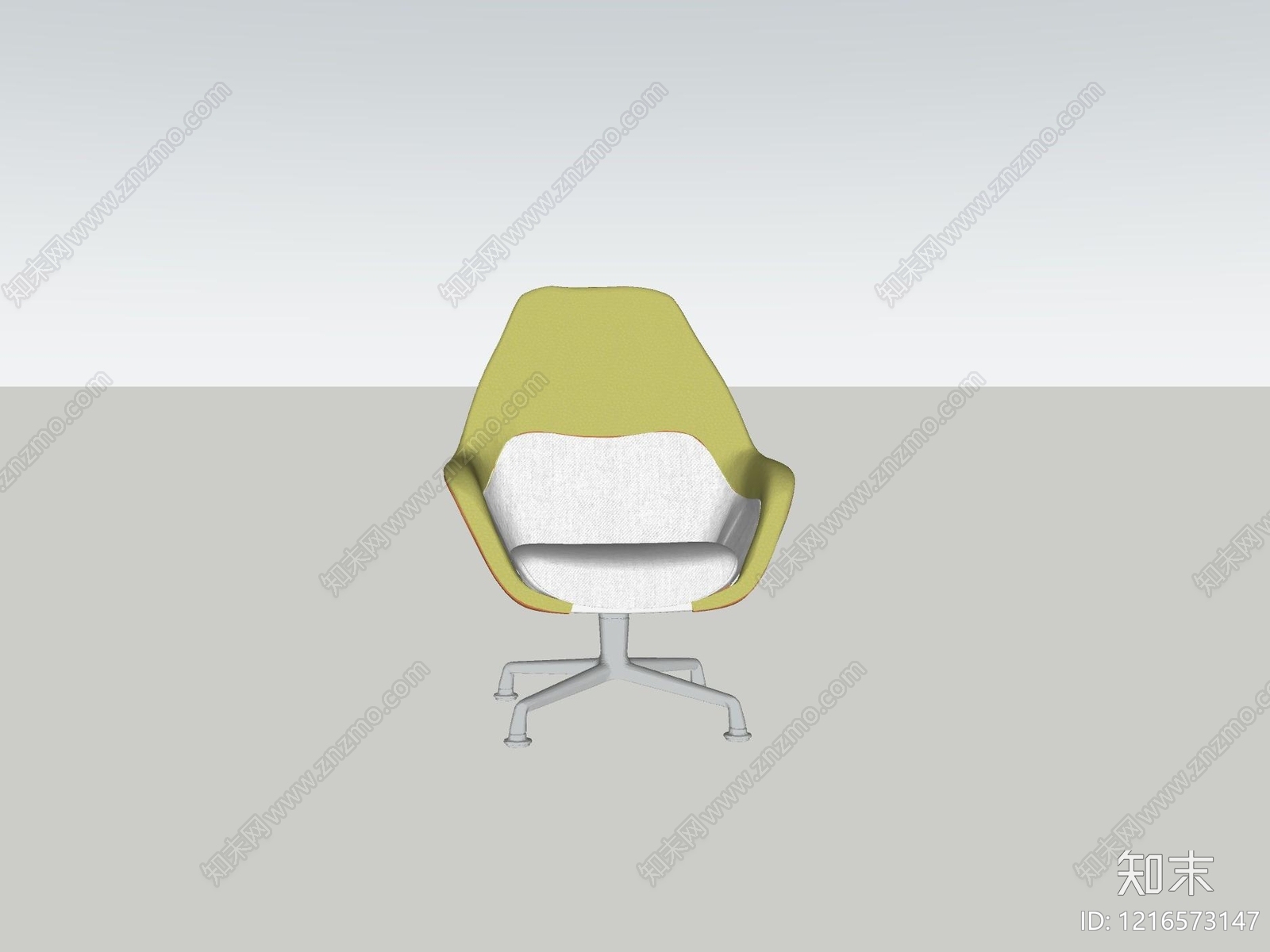 现代简约办公椅SU模型下载【ID:1216573147】