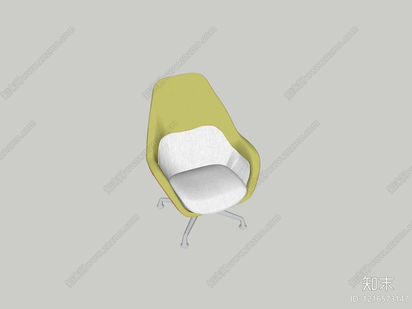 现代简约办公椅SU模型下载【ID:1216573147】