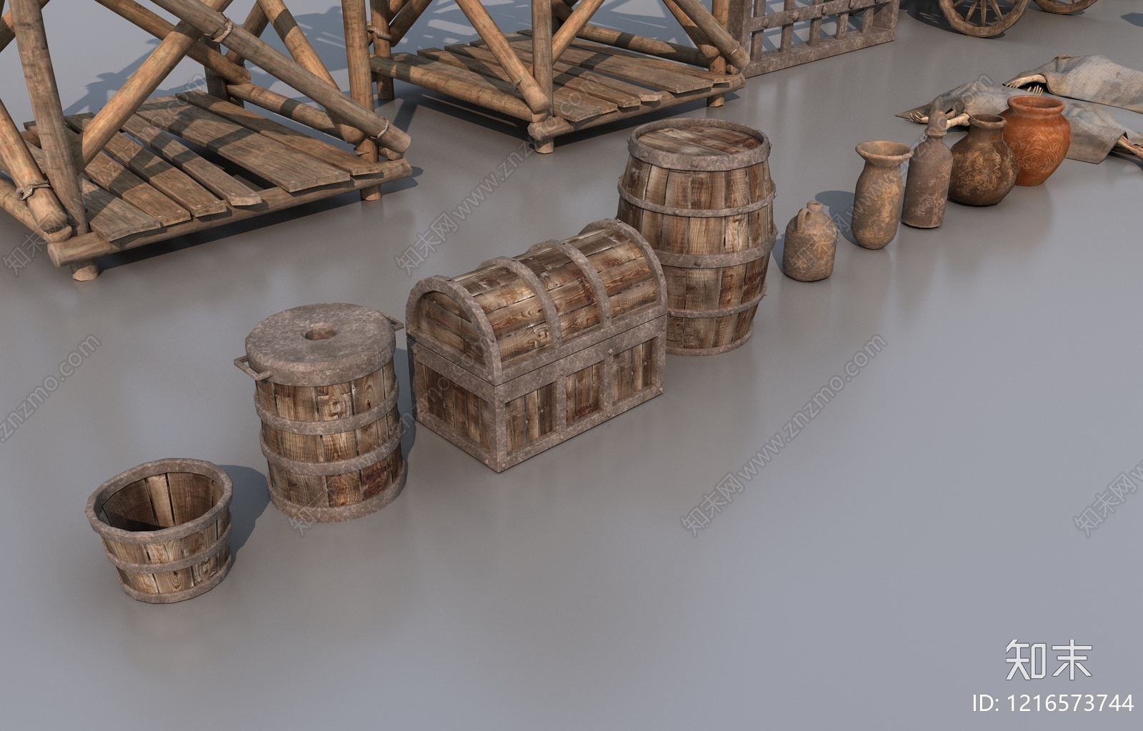 复古其他门3D模型下载【ID:1216573744】