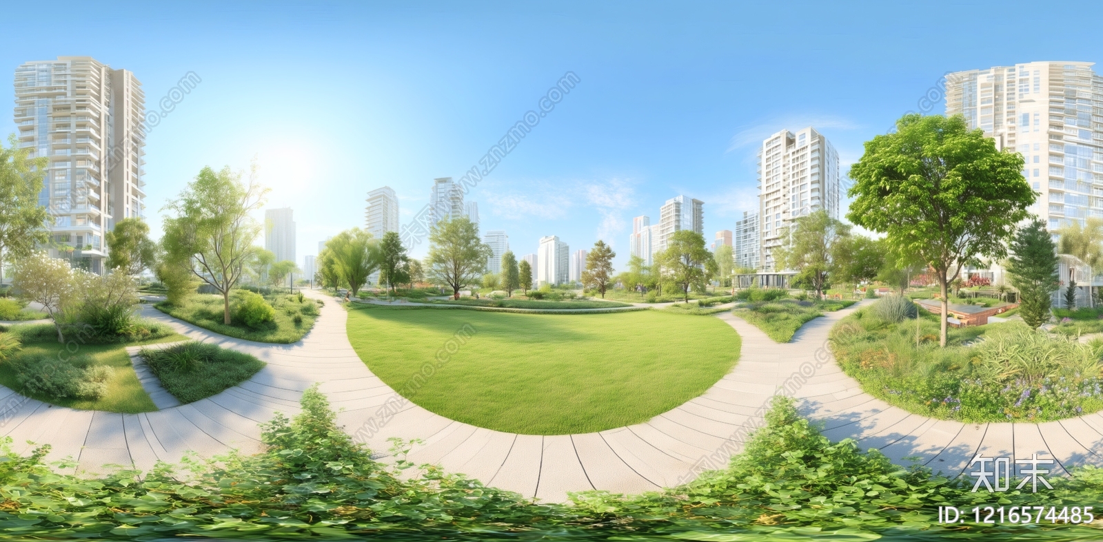 现代城市HDR贴图下载【ID:1216574485】