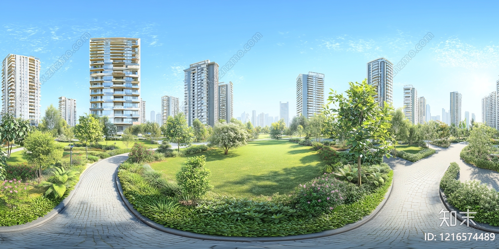 现代城市HDR贴图下载【ID:1216574489】