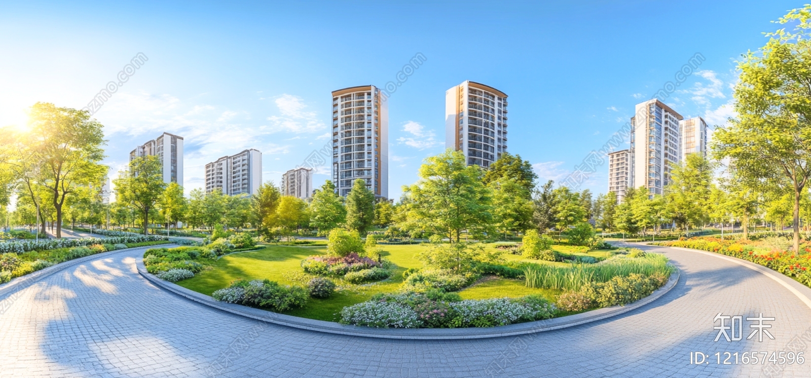 现代城市HDR贴图下载【ID:1216574596】