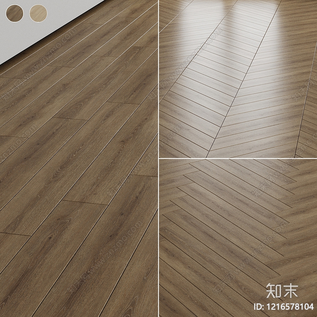 现代简约地板3D模型下载【ID:1216578104】