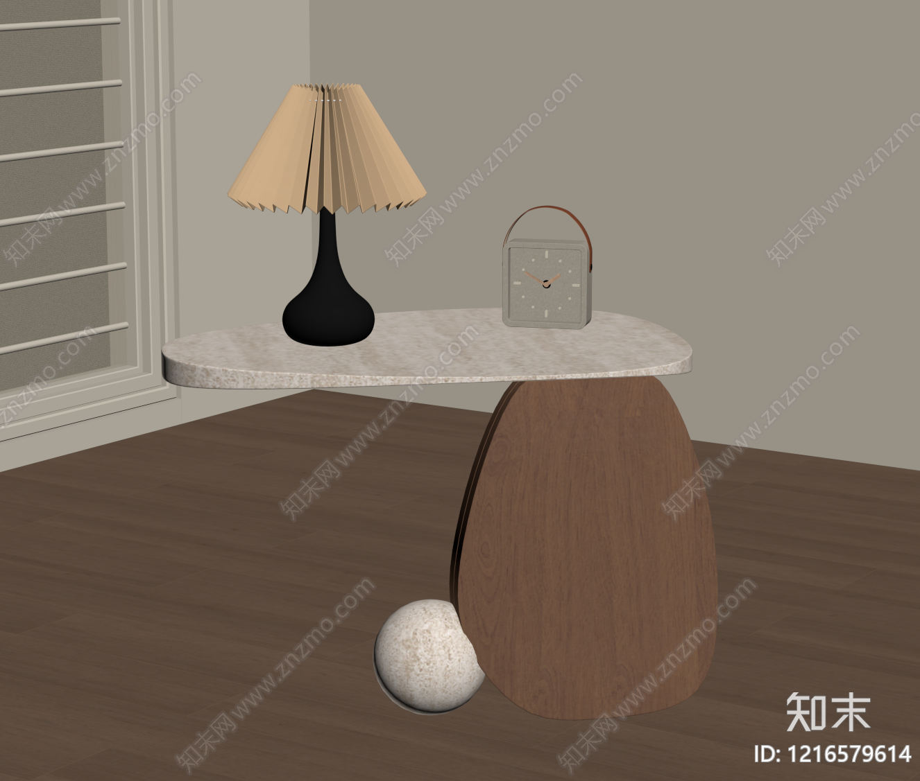 现代边几SU模型下载【ID:1216579614】