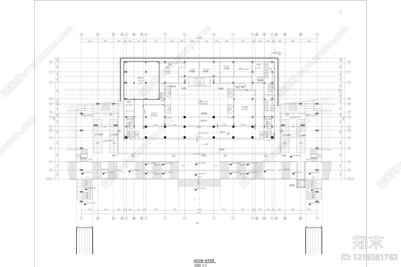 寺庙施工图下载【ID:1216581762】