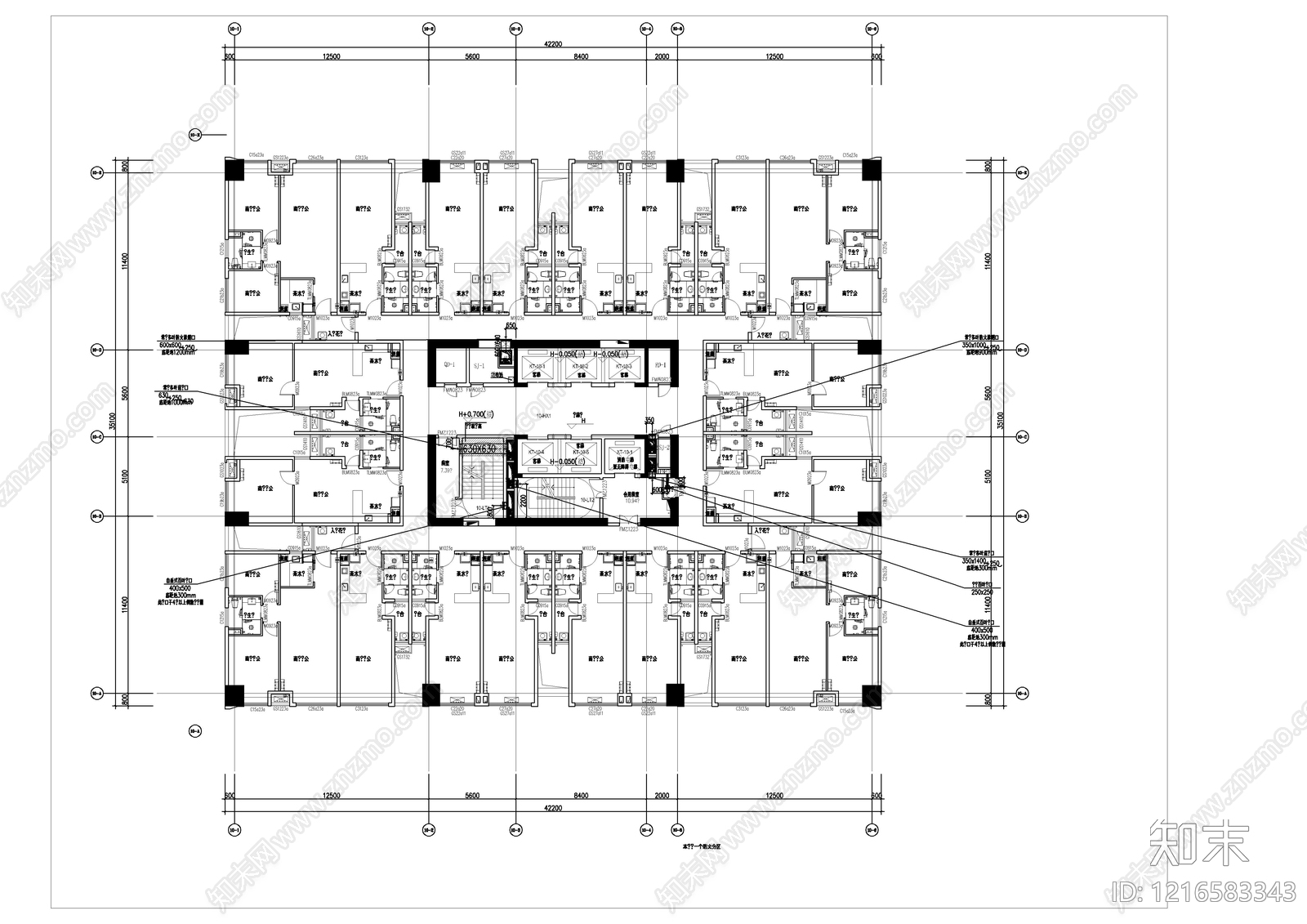 防排烟系统施工图下载【ID:1216583343】
