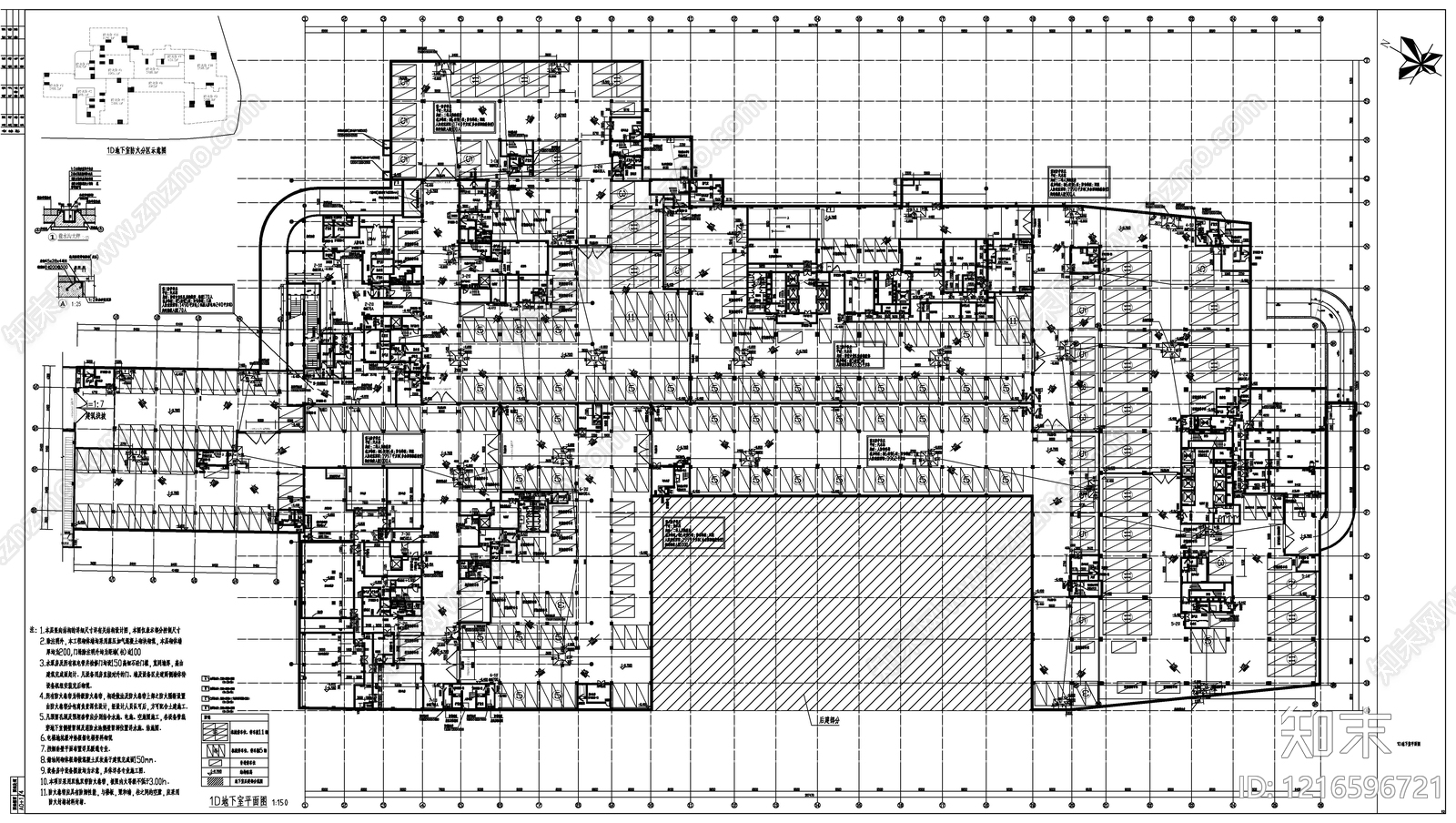 建筑平面布置图施工图下载【ID:1216596721】