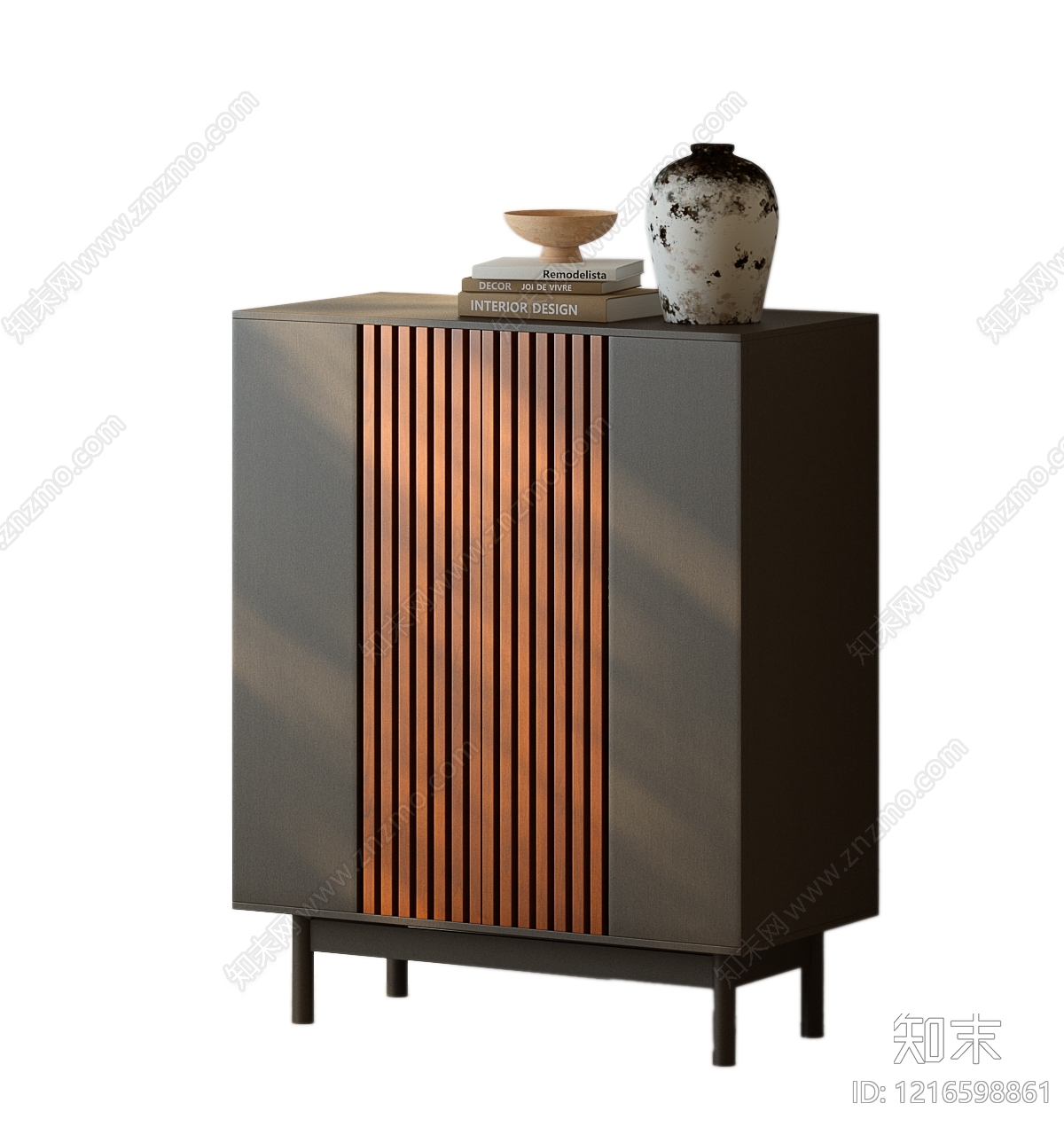 现代简约玄关柜3D模型下载【ID:1216598861】