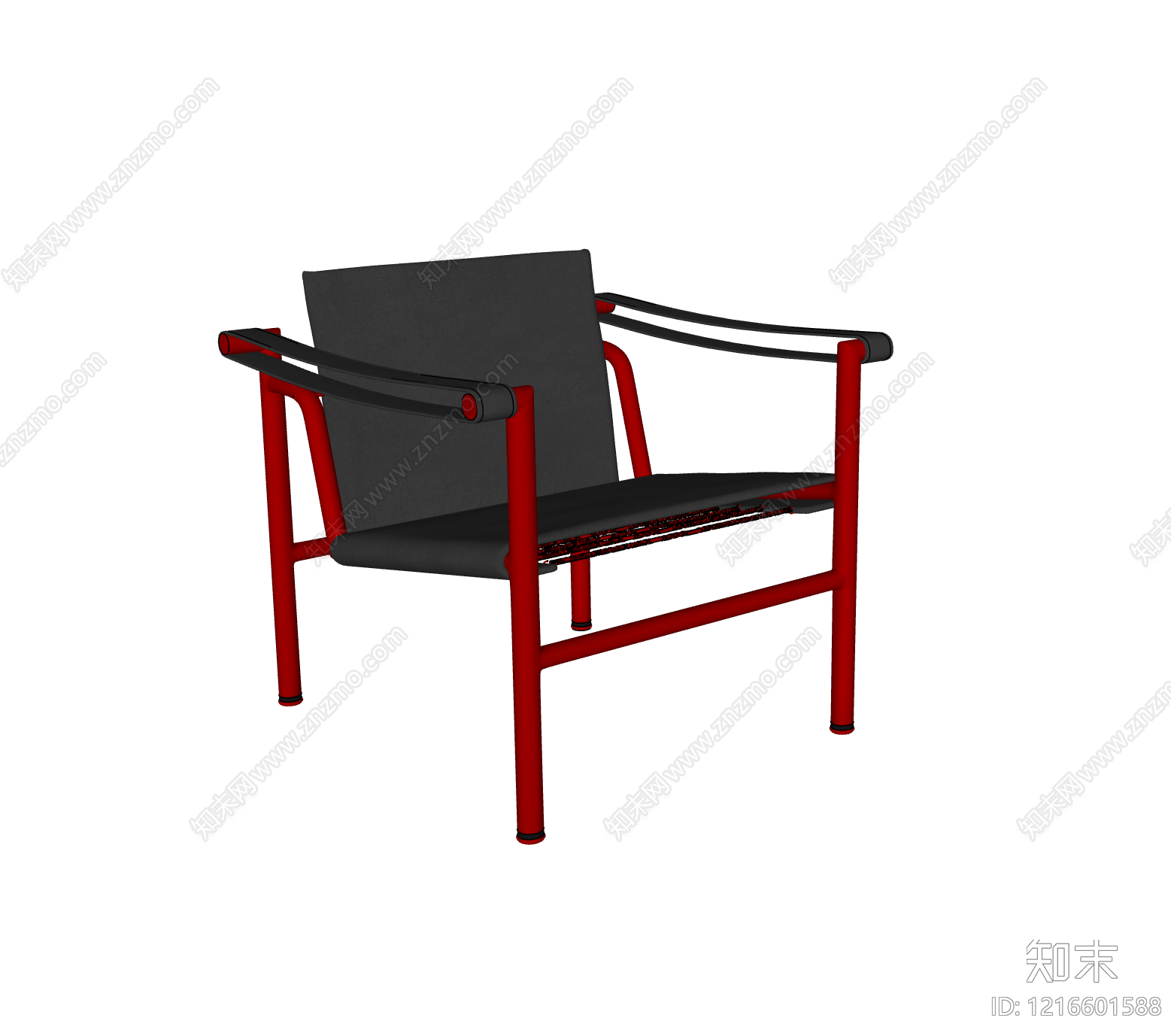 现代休闲椅SU模型下载【ID:1216601588】