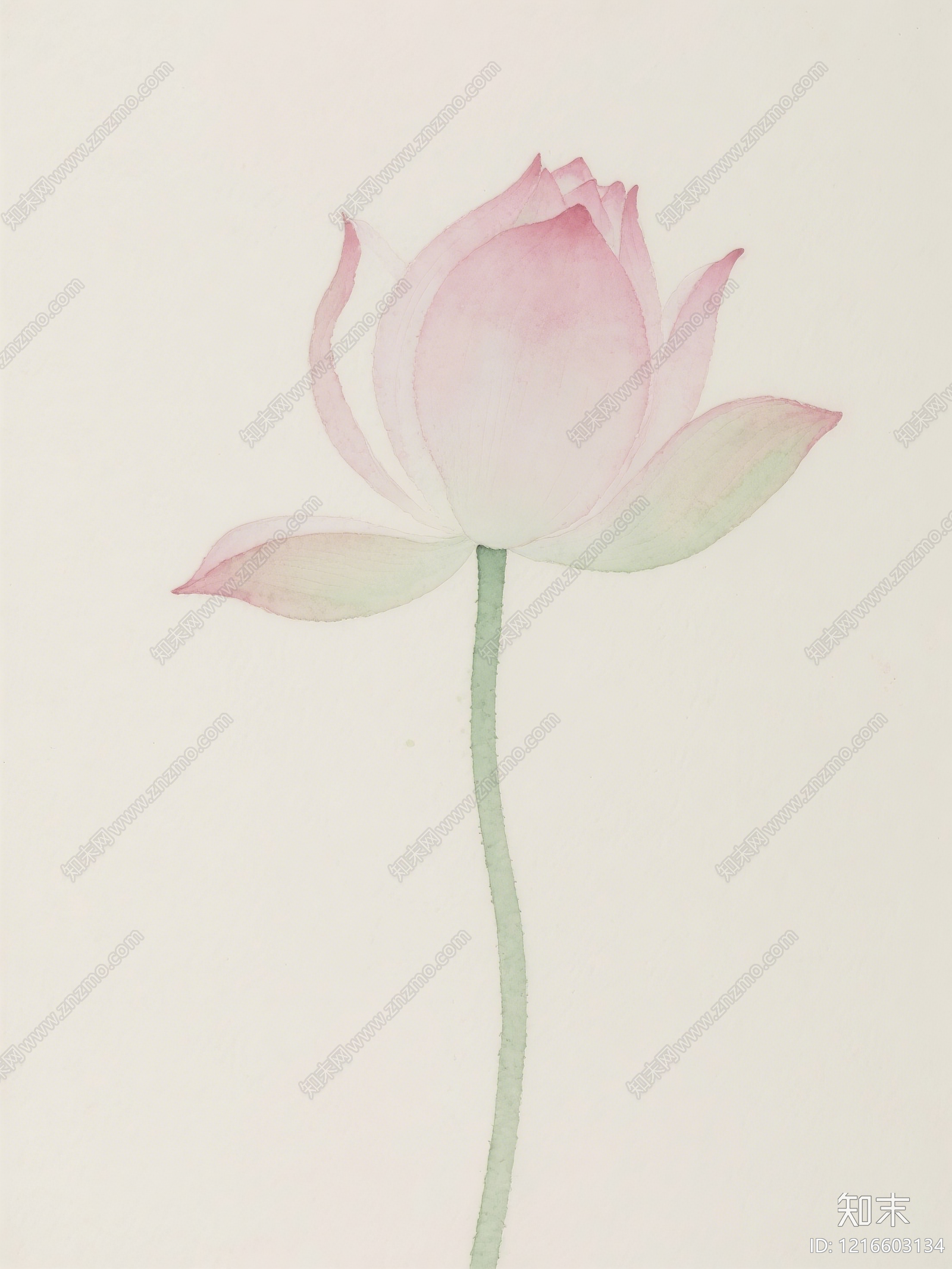 新中式水墨画贴图下载【ID:1216603134】