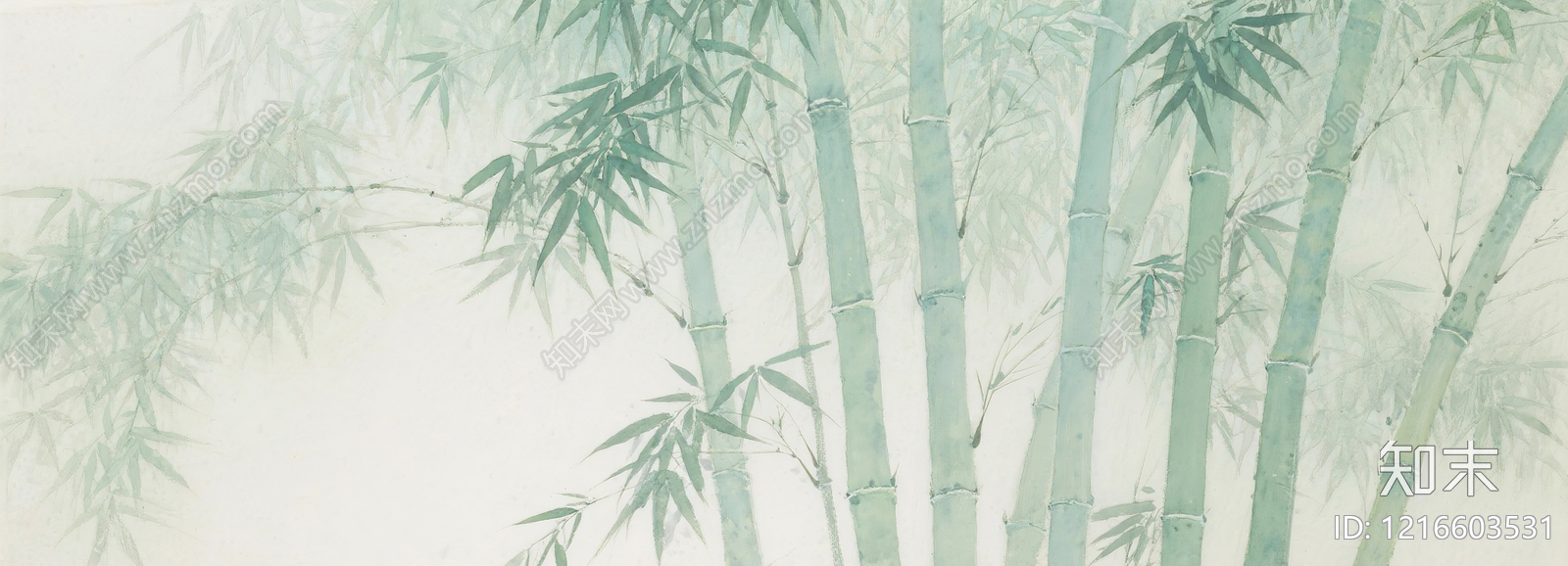 新中式水墨画贴图下载【ID:1216603531】