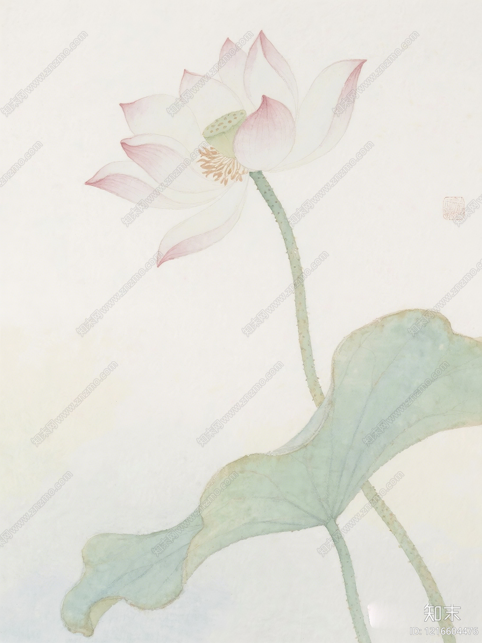 新中式水墨画贴图下载【ID:1216604476】