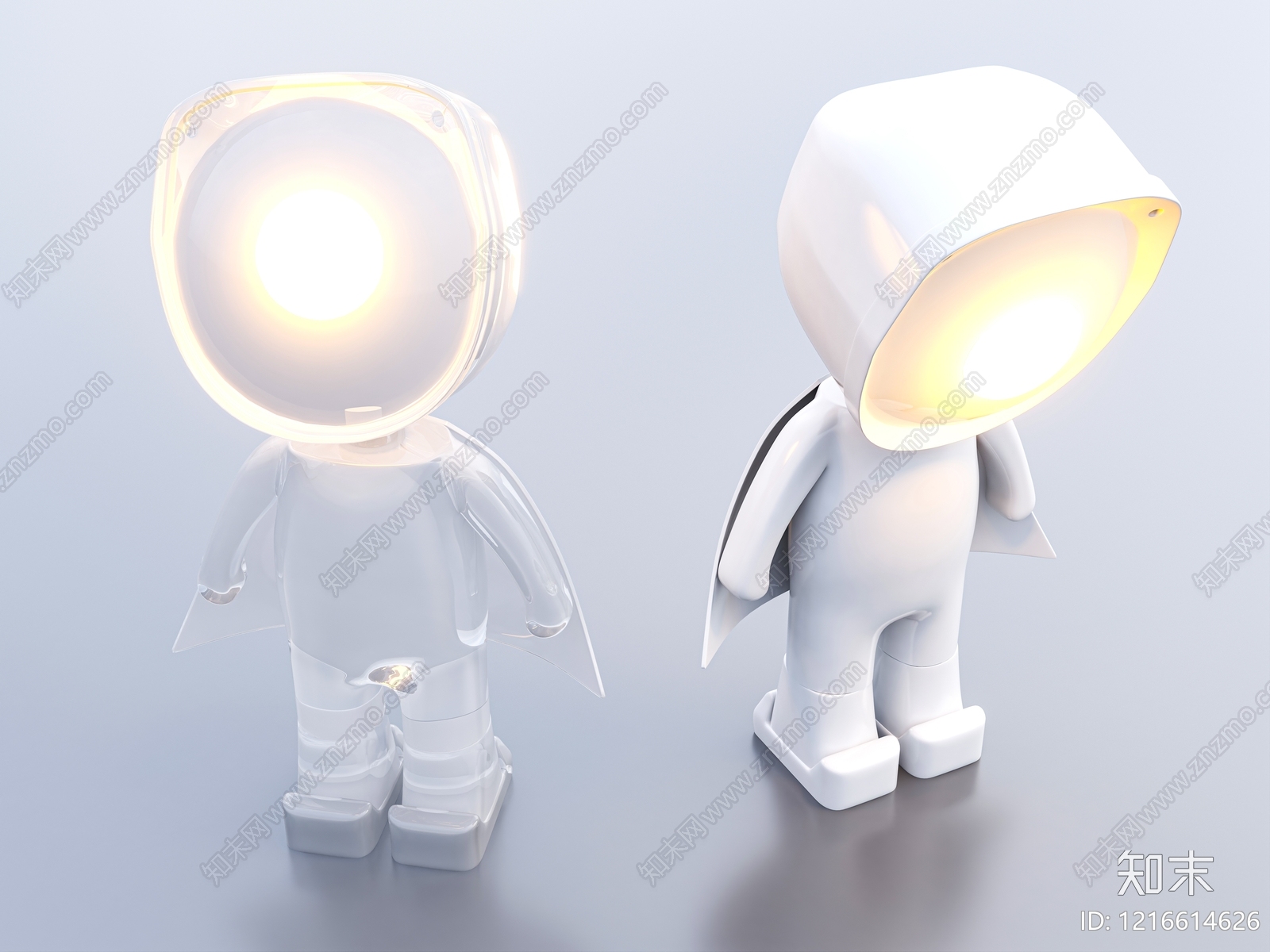 极简台灯3D模型下载【ID:1216614626】