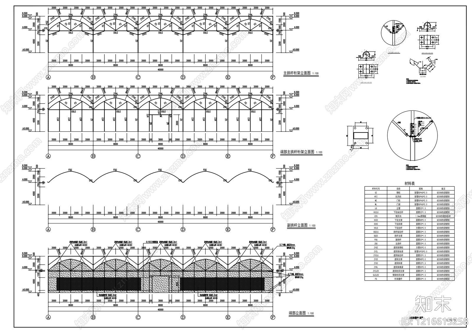 现代其他建筑施工图下载【ID:1216615258】