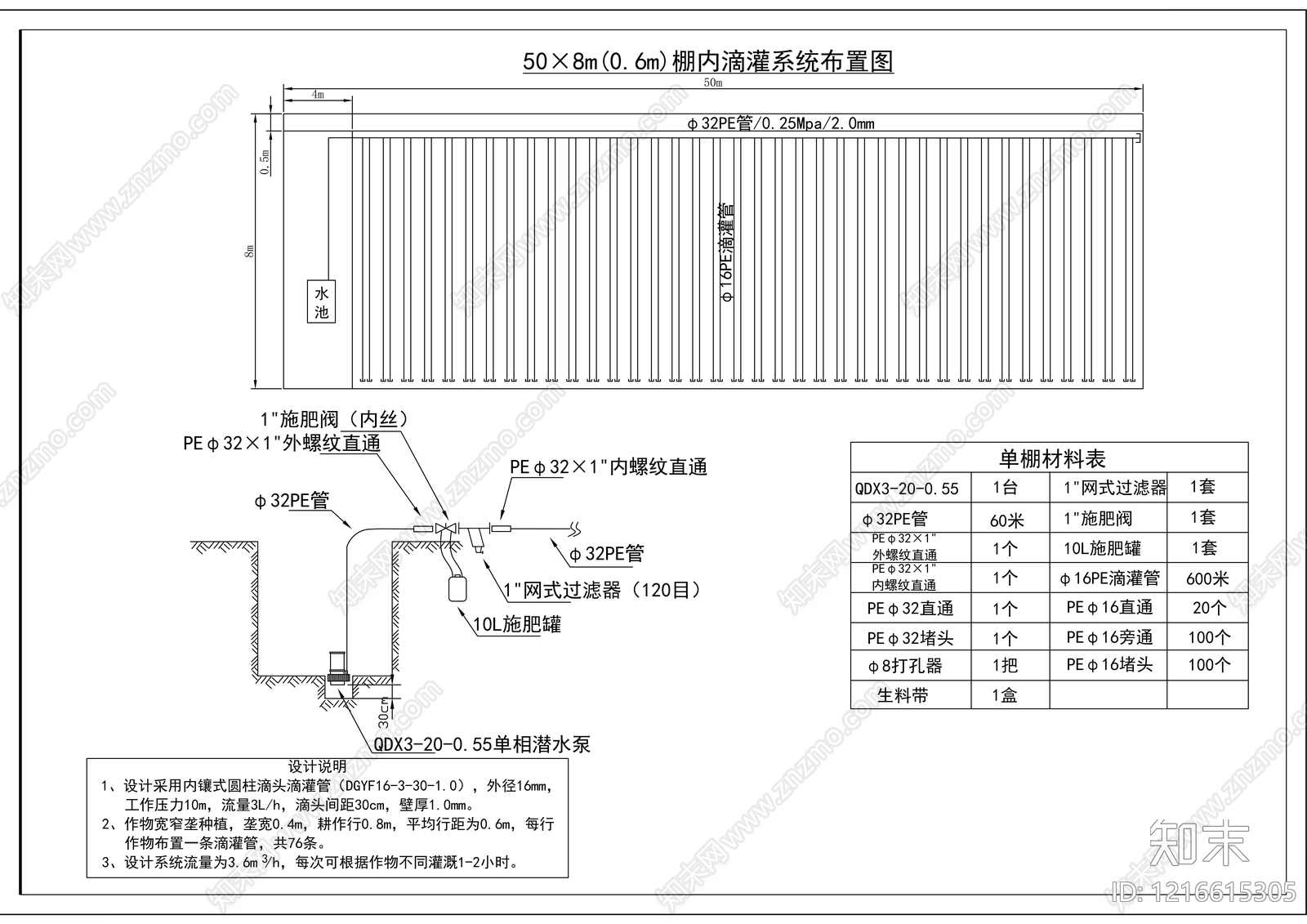 其他给排水cad施工图下载【ID:1216615305】