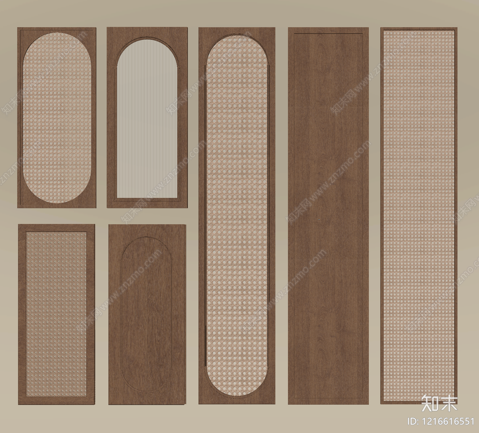 中古风其他门SU模型下载【ID:1216616551】