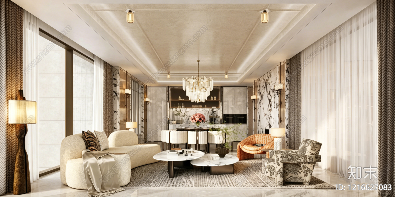 样板间施工图下载【ID:1216627083】