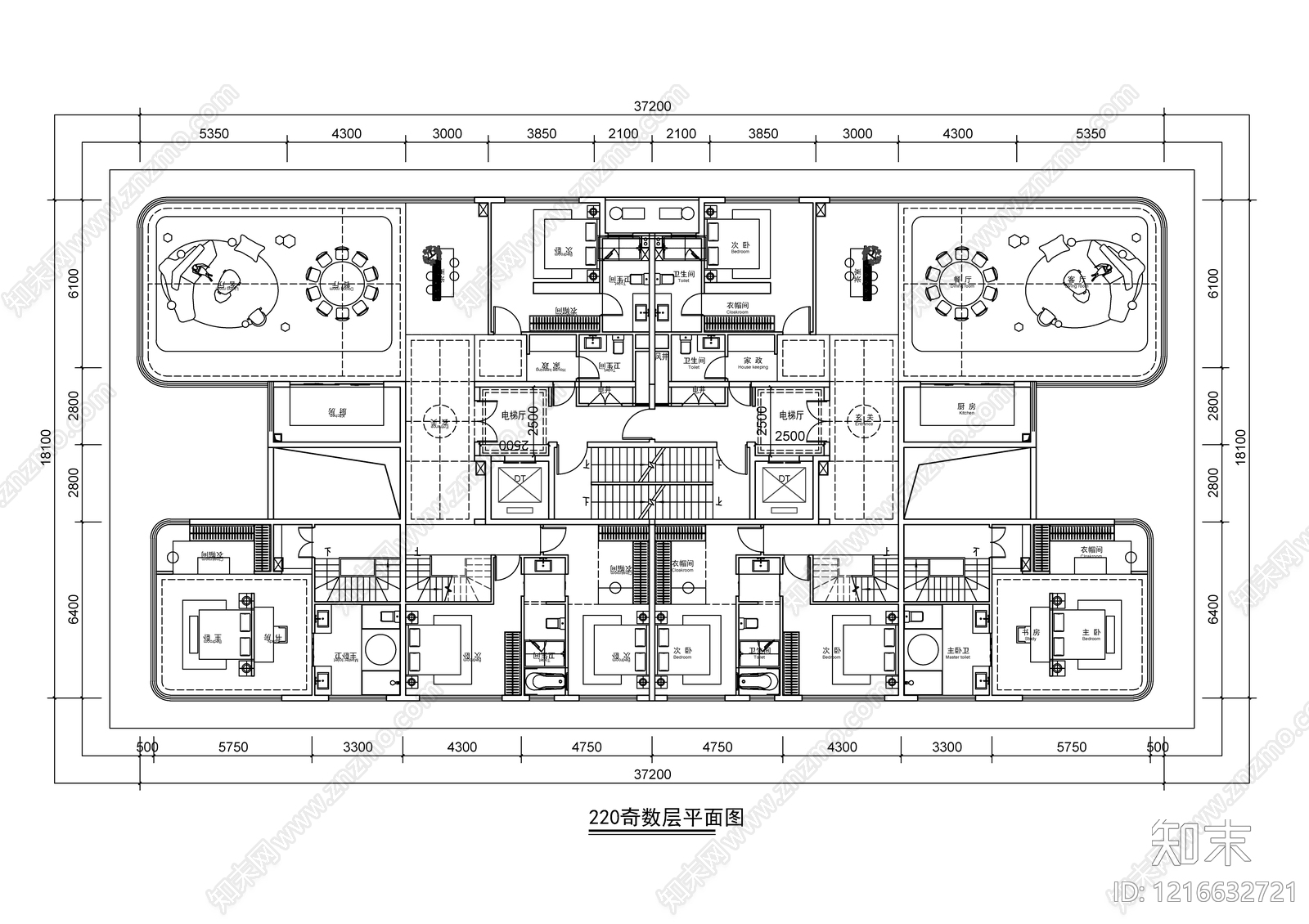 平面布置图施工图下载【ID:1216632721】