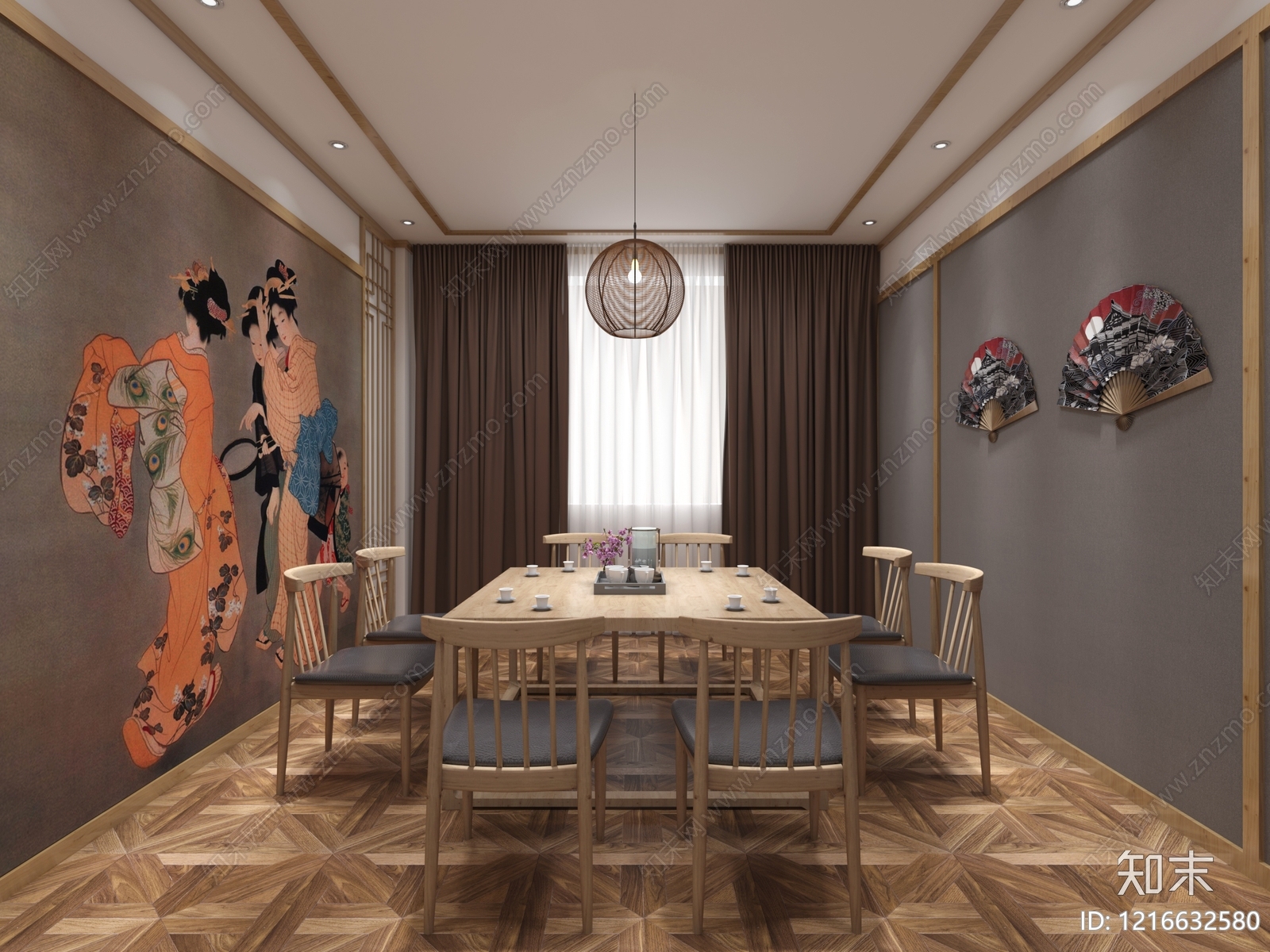 新中式剧本杀3D模型下载【ID:1216632580】