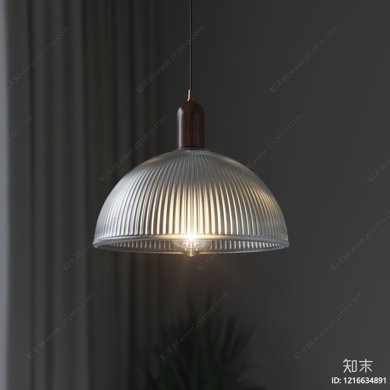 现代简约餐厅吊灯3D模型下载【ID:1216634891】