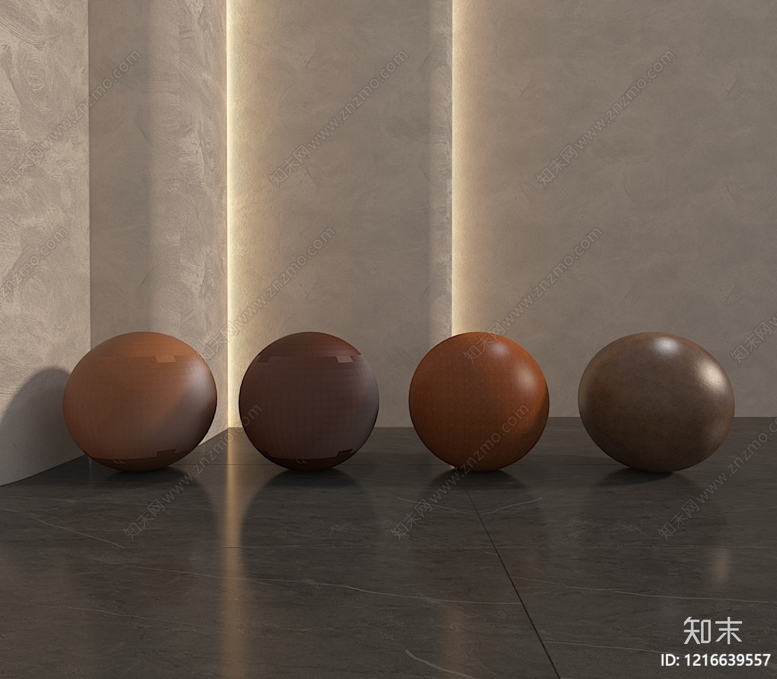 侘寂摆件组合3D模型下载【ID:1216639557】