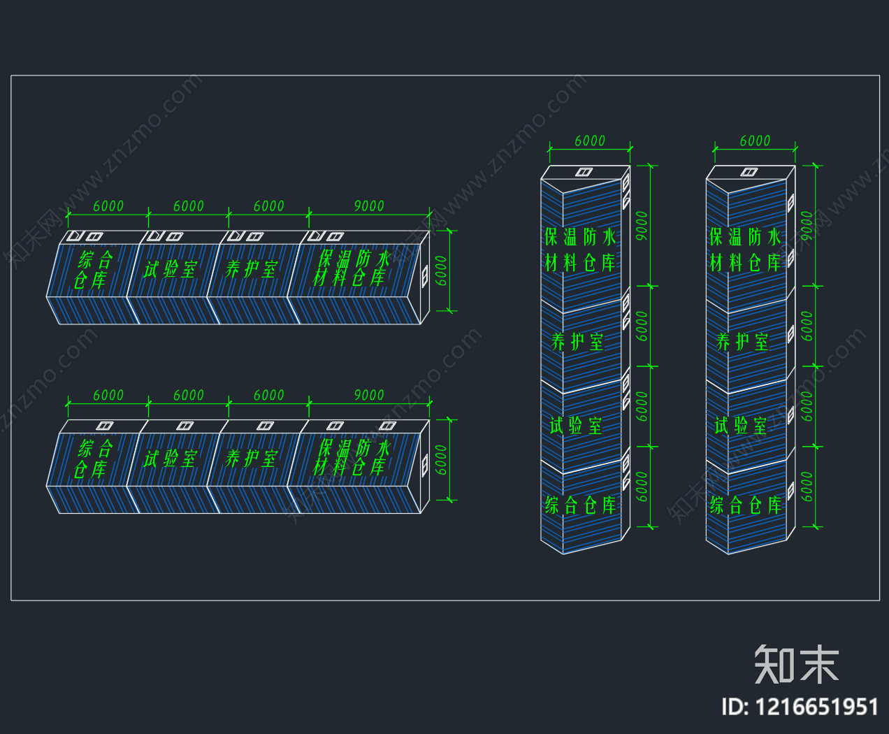 现代其他办公建筑施工图下载【ID:1216651951】