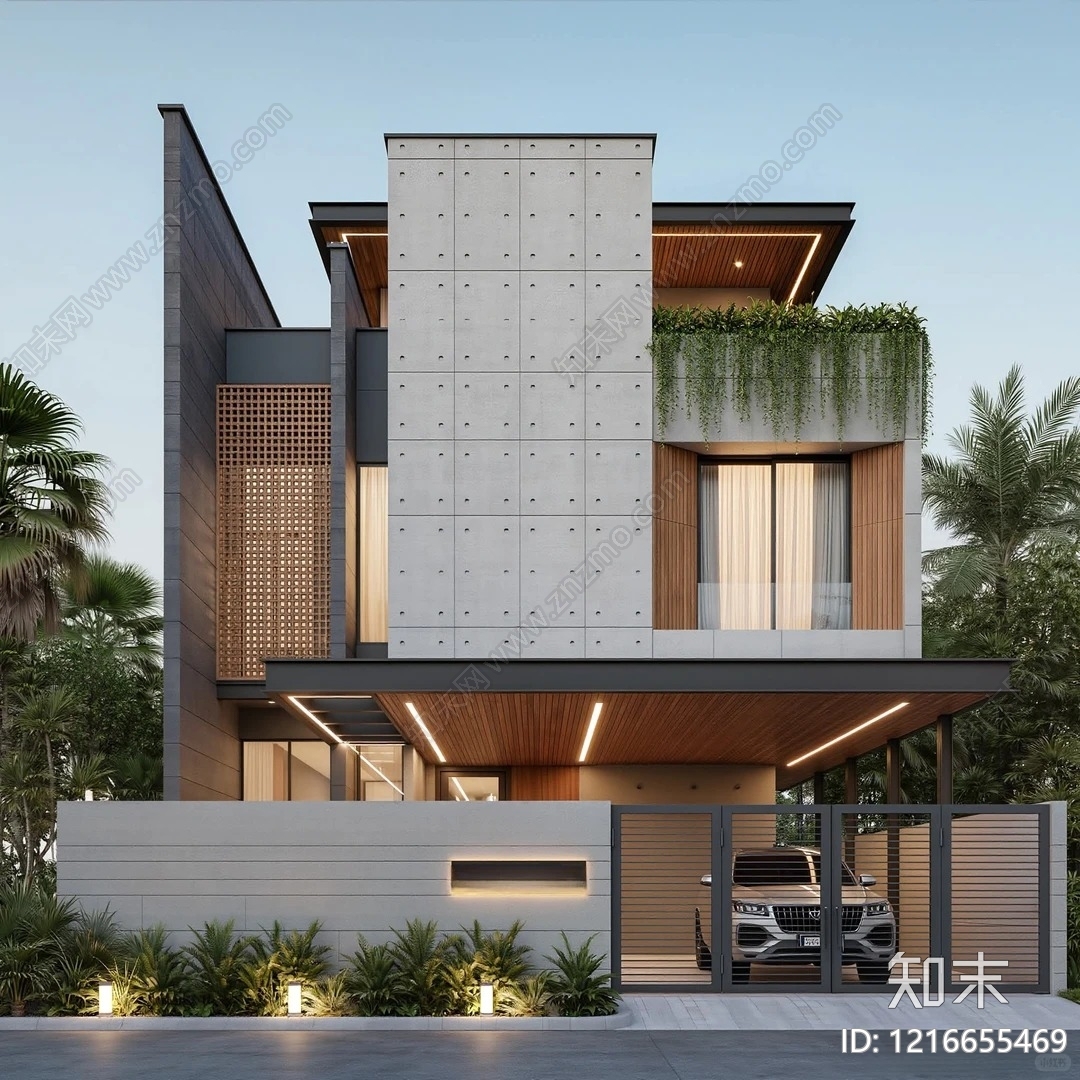 建筑外立面贴图下载【ID:1216655469】