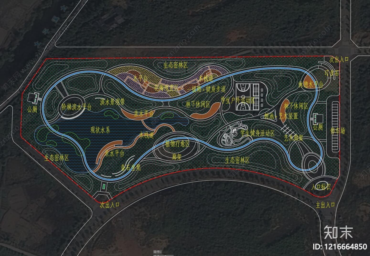 口袋公园施工图下载【ID:1216664850】