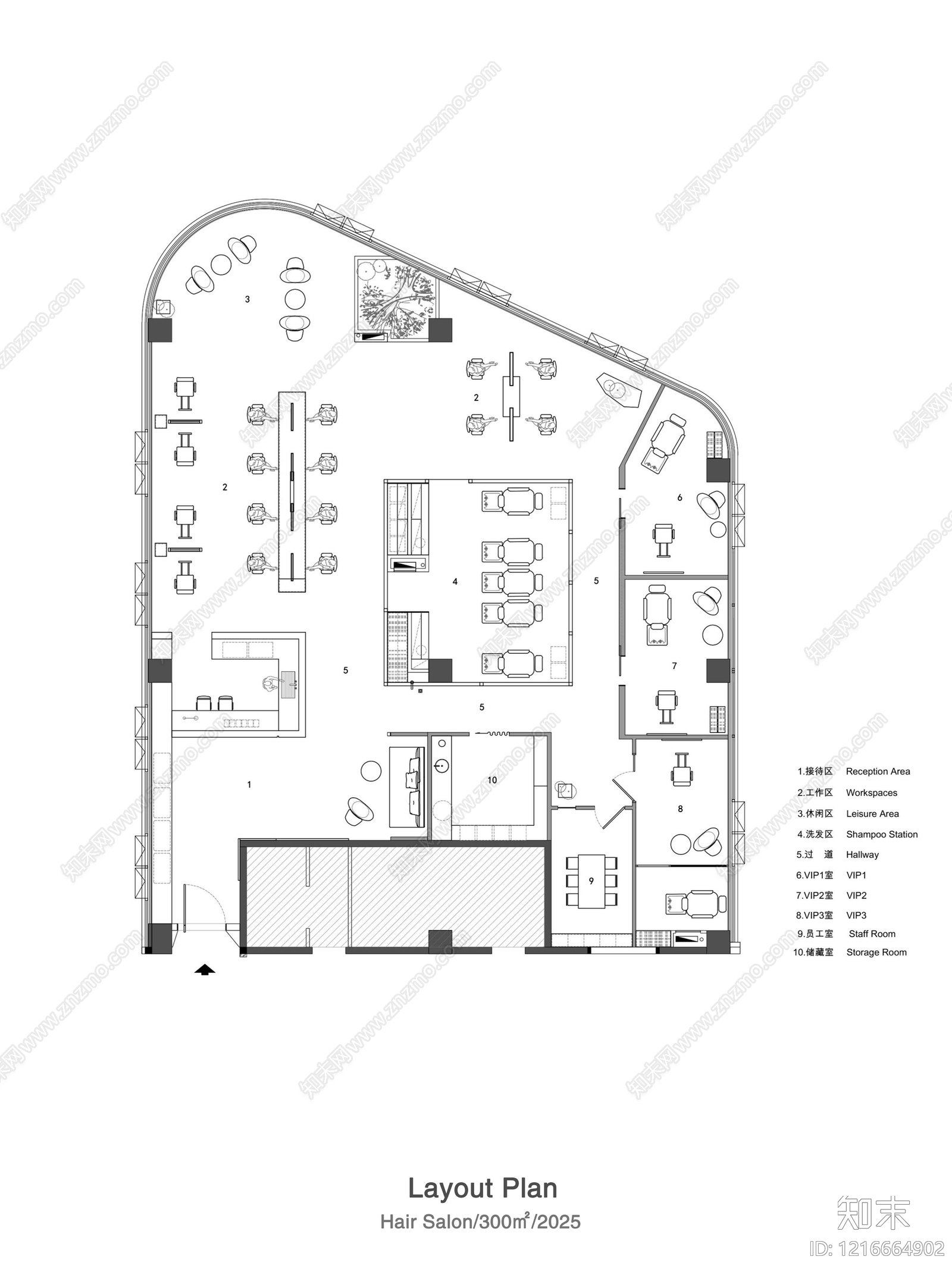 现代理发店cad施工图下载【ID:1216664902】