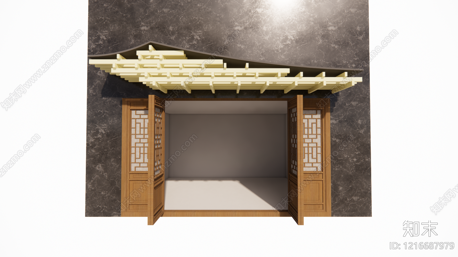 新中式专卖店SU模型下载【ID:1216687979】