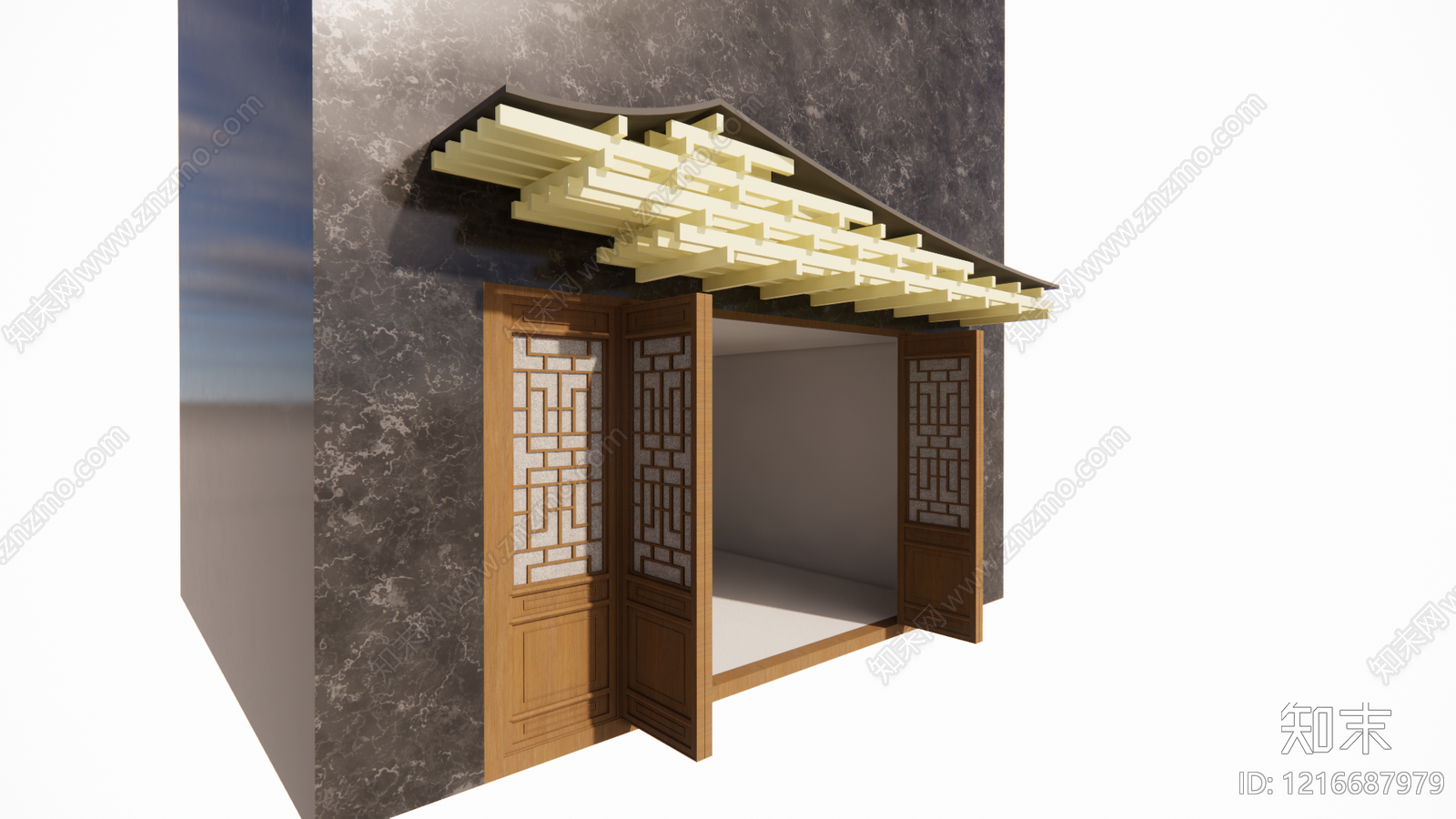 新中式专卖店SU模型下载【ID:1216687979】