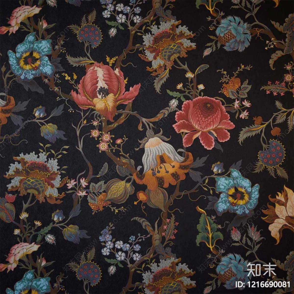 北欧传统纹样贴图下载【ID:1216690081】