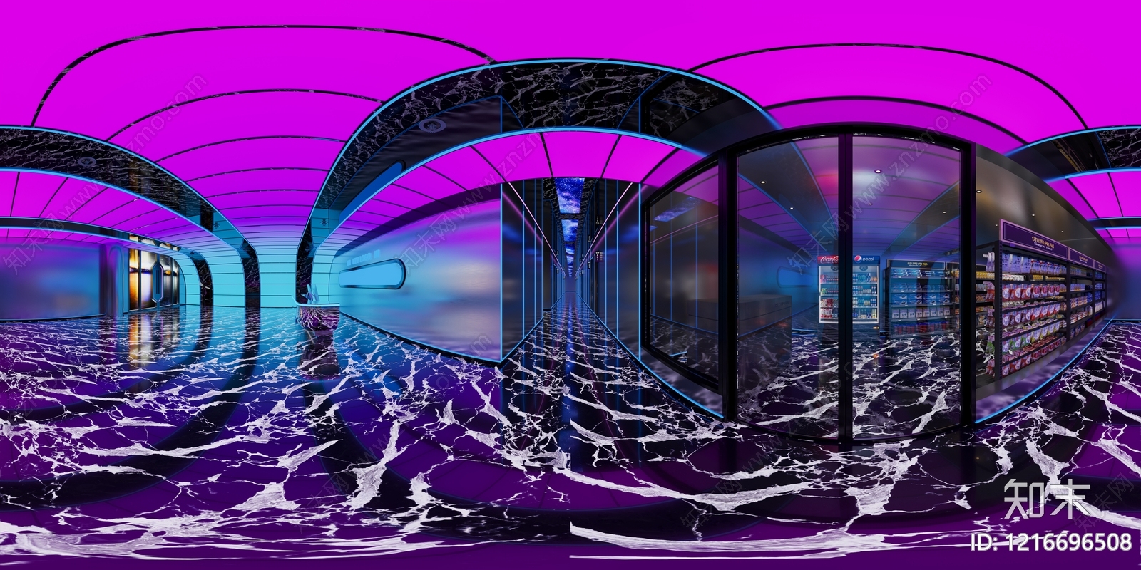 赛博朋克风KTV3D模型下载【ID:1216696508】