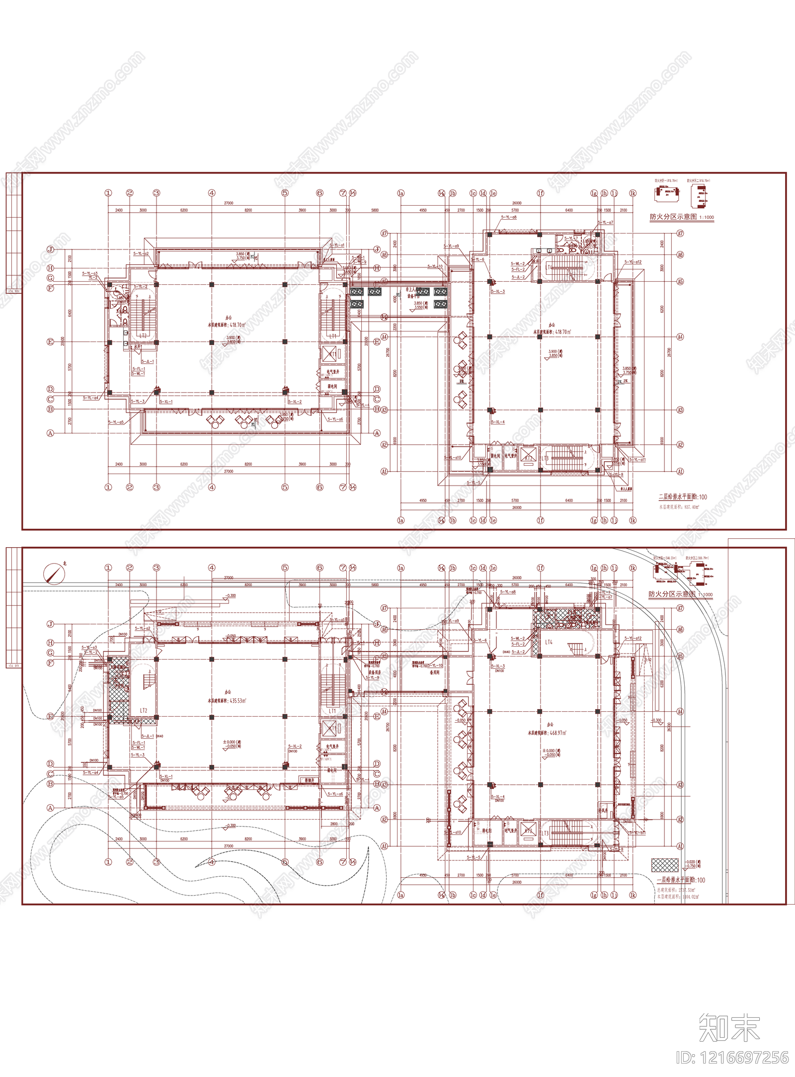 消防给水系统施工图下载【ID:1216697256】