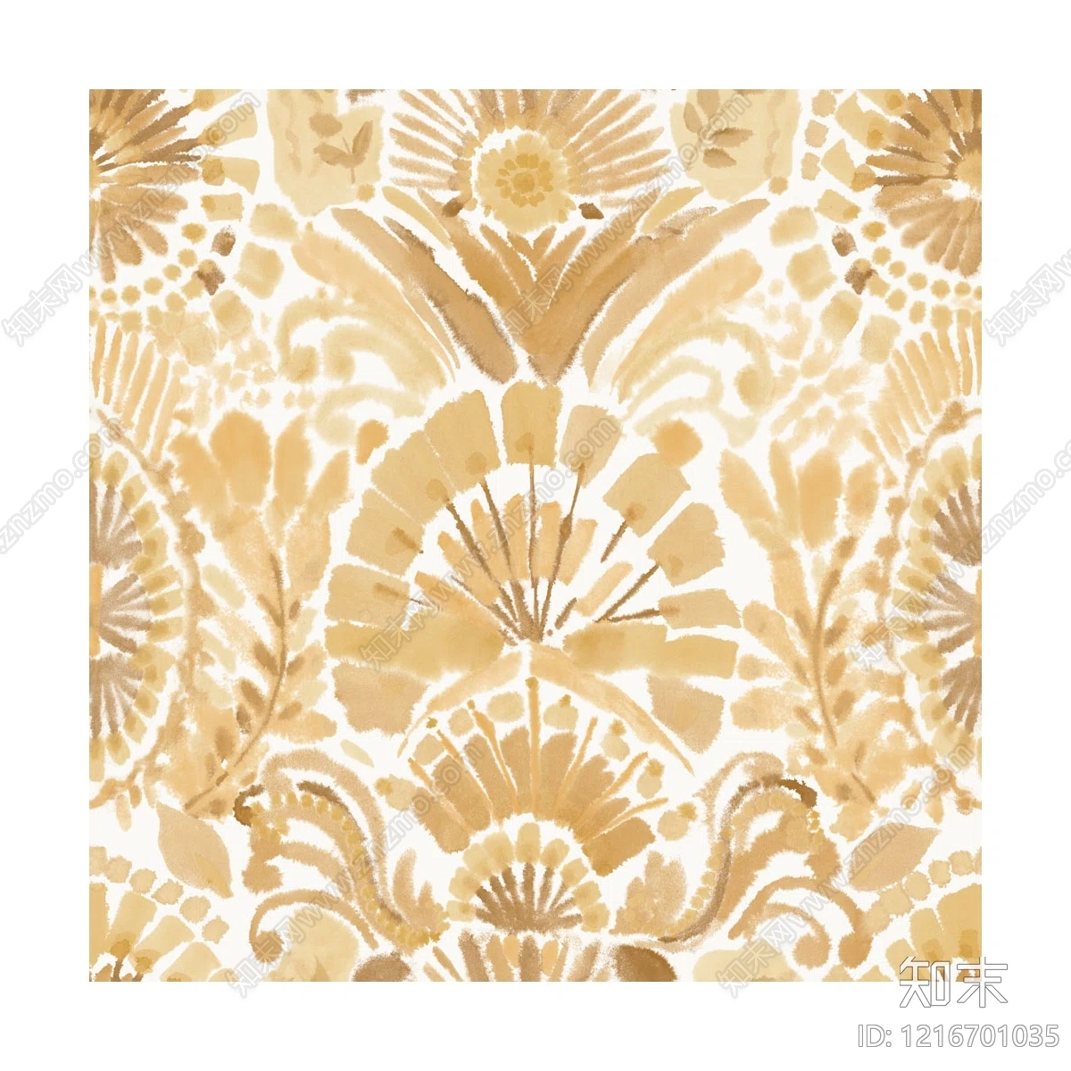 美式花纹壁纸贴图下载【ID:1216701035】