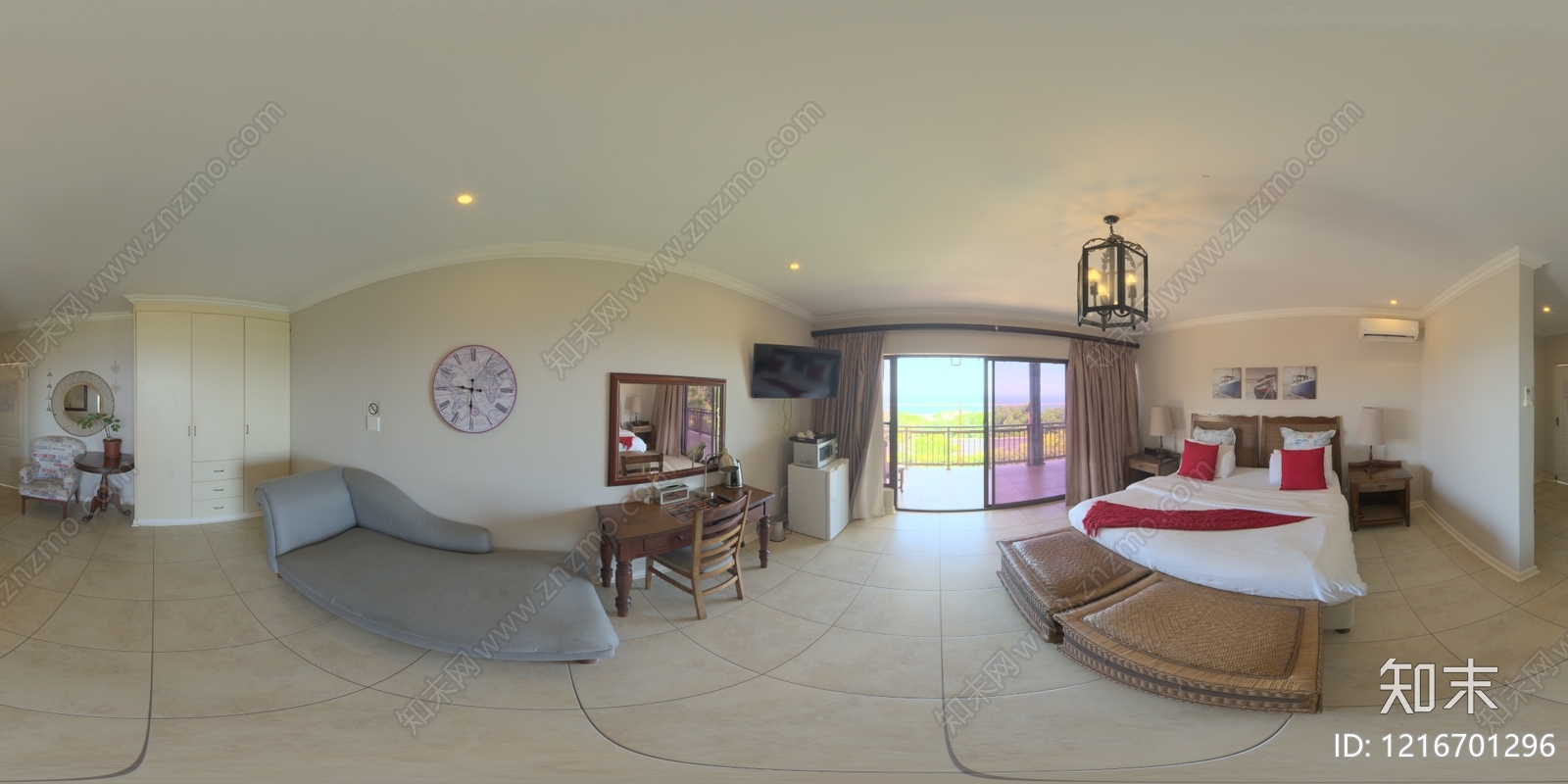 现代卧室贴图下载【ID:1216701296】