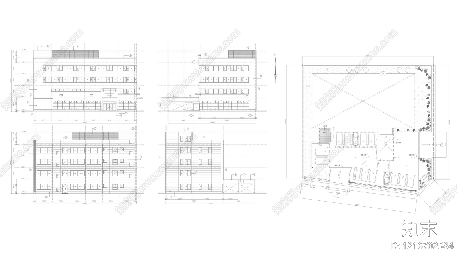 社区商业中心施工图下载【ID:1216702584】