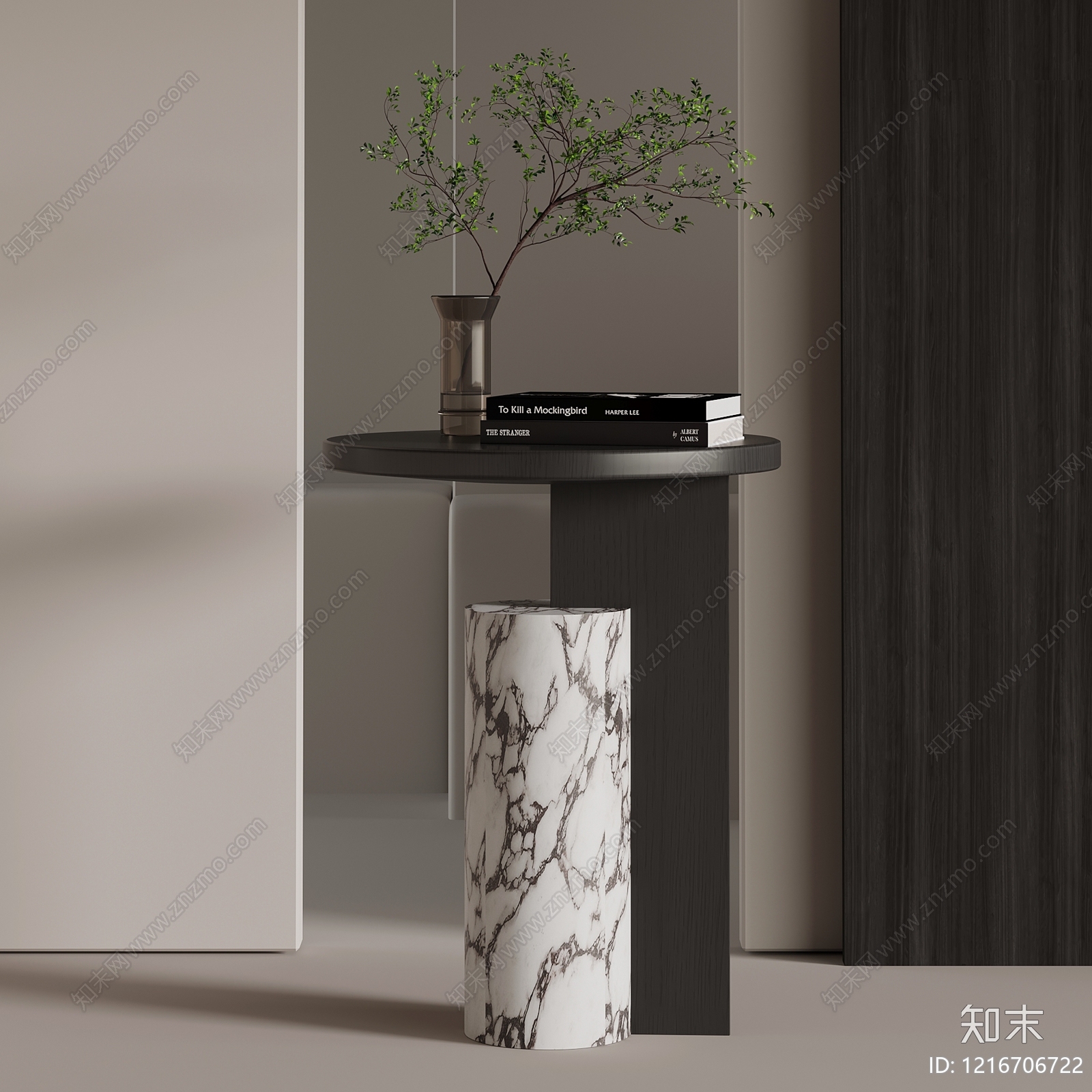 极简边几3D模型下载【ID:1216706722】