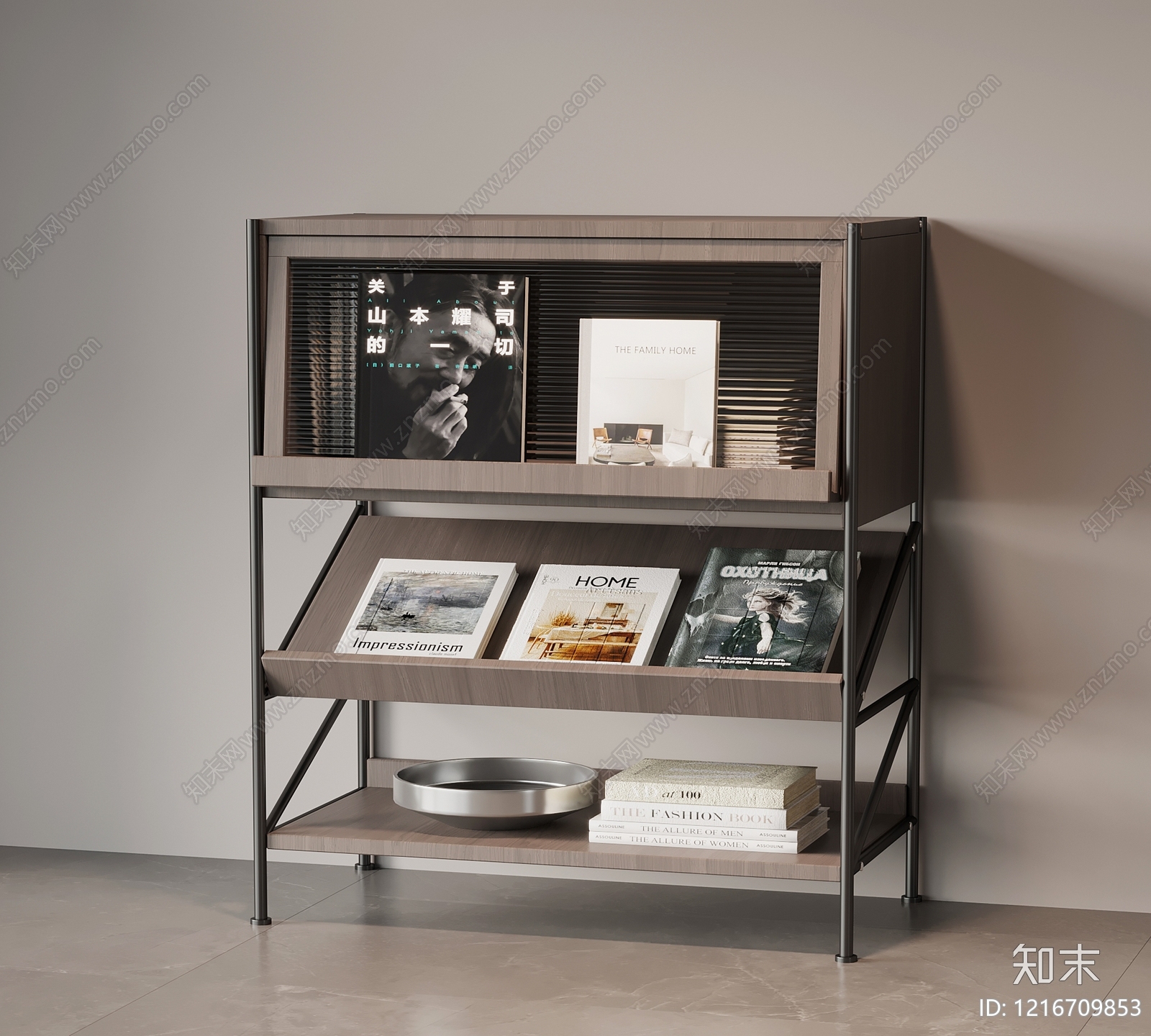 现代简约储物柜3D模型下载【ID:1216709853】