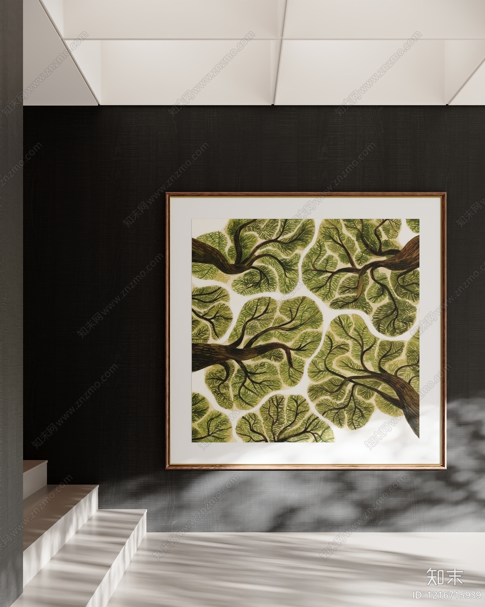 美式挂画SU模型下载【ID:1216715939】